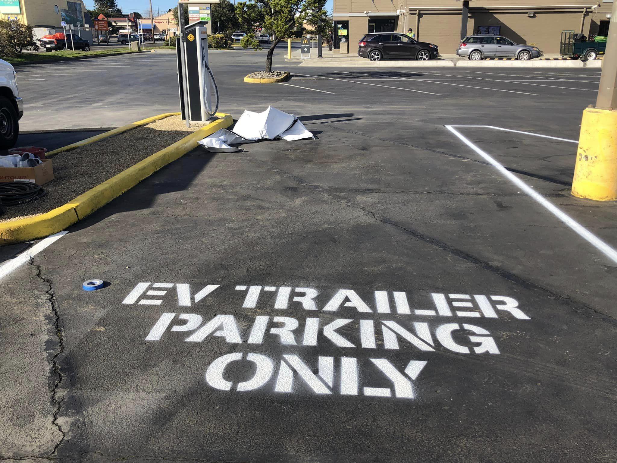 Rivian R1T R1S RAN Rivian charging stations currently being installed in Crescent City, CA 326278168_5926329834090304_4180023506516369845_n