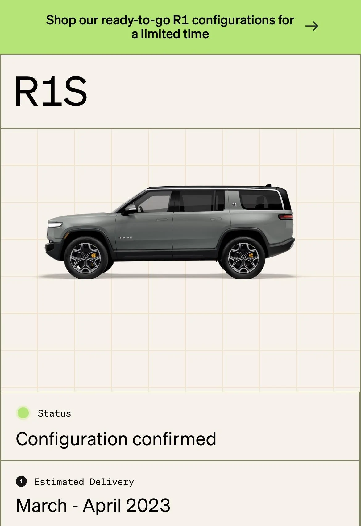 Rivian R1T R1S Delivery Estimate Updates Are Out! ⏱️ [as of Jan 31, 2022] 1675217908706