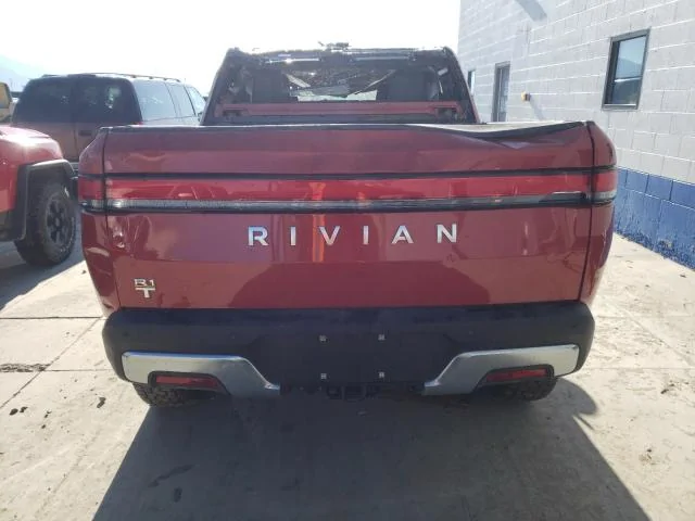 Rivian R1T R1S Salvage Rivan R1T on Copart -  Canyon Red R1T Adventure Edition 64417072_Image_6