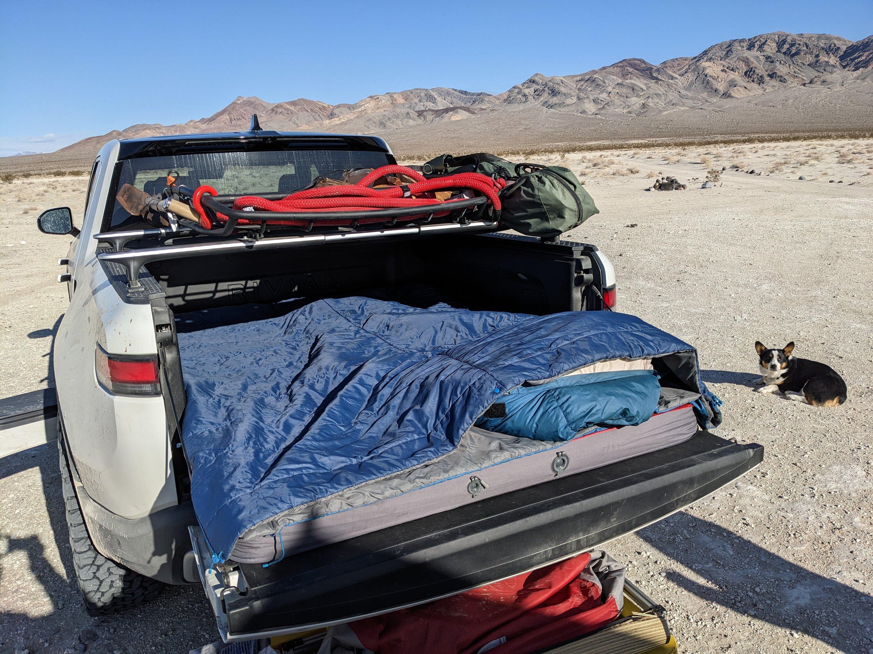 Rivian R1T R1S Forget overland racks, a basket is all you need! PXL_20230129_173248020