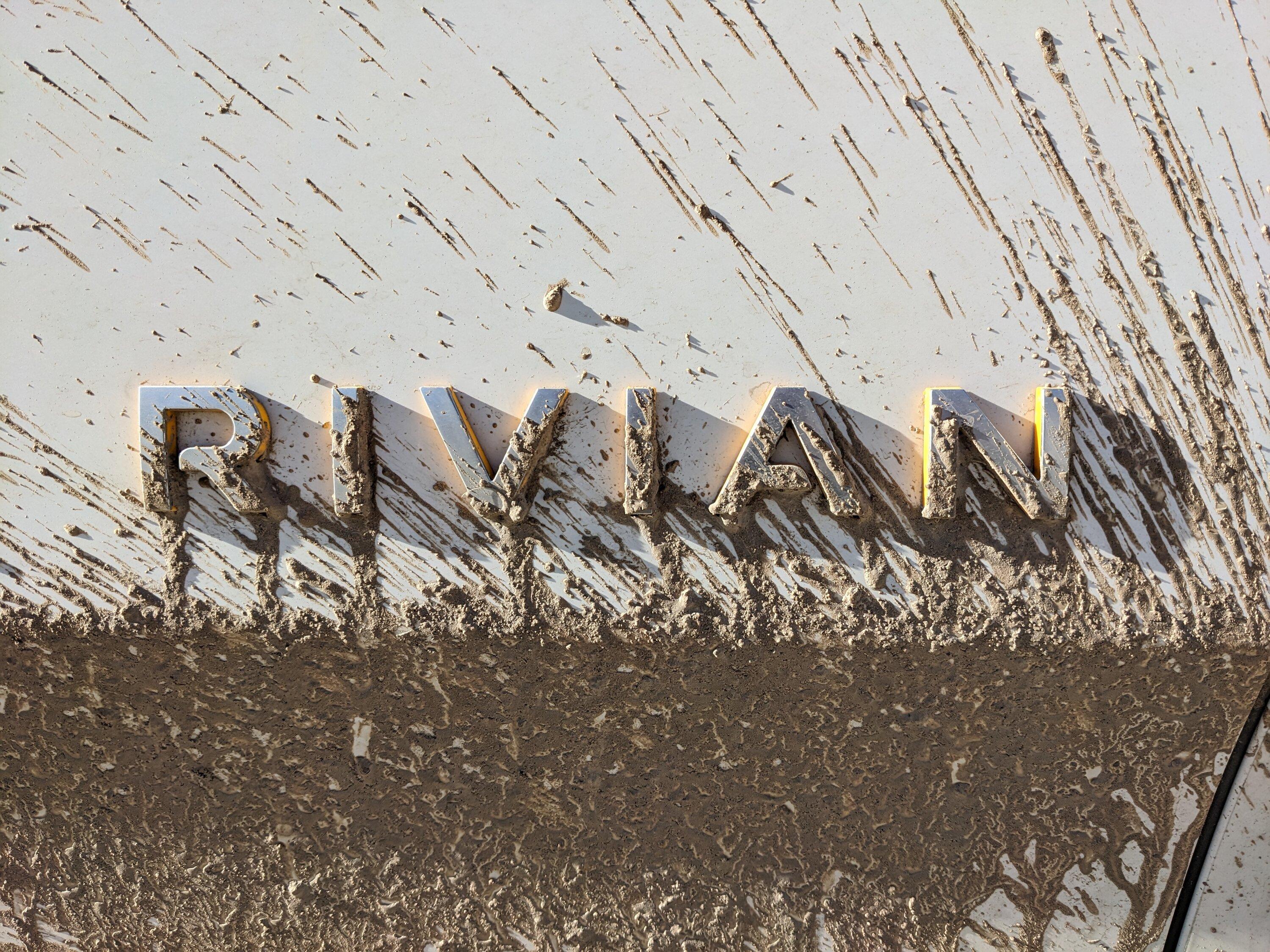 Rivian R1T R1S Snow & Desert shakedown bed camping trip in R1T @ Bishop, CA PXL_20230129_173203626