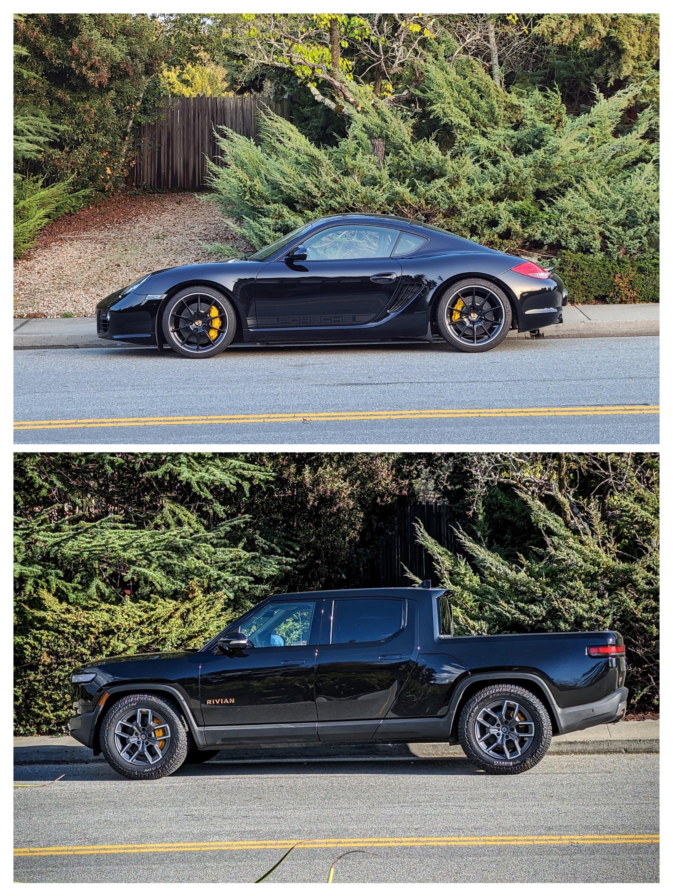 Rivian R1T R1S Midnight over Forest Edge R1T Delivered! Impressions/Photos 20230203_221520-COLLAGE