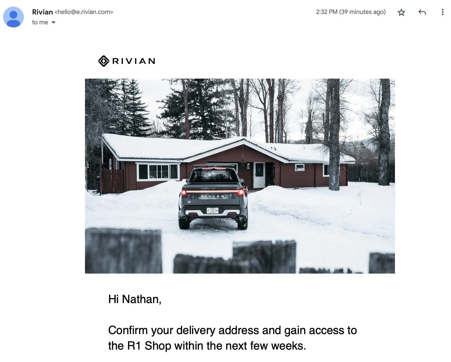 Rivian R1T R1S R1 Shop access with Max Pack Spec'd 1675725204792