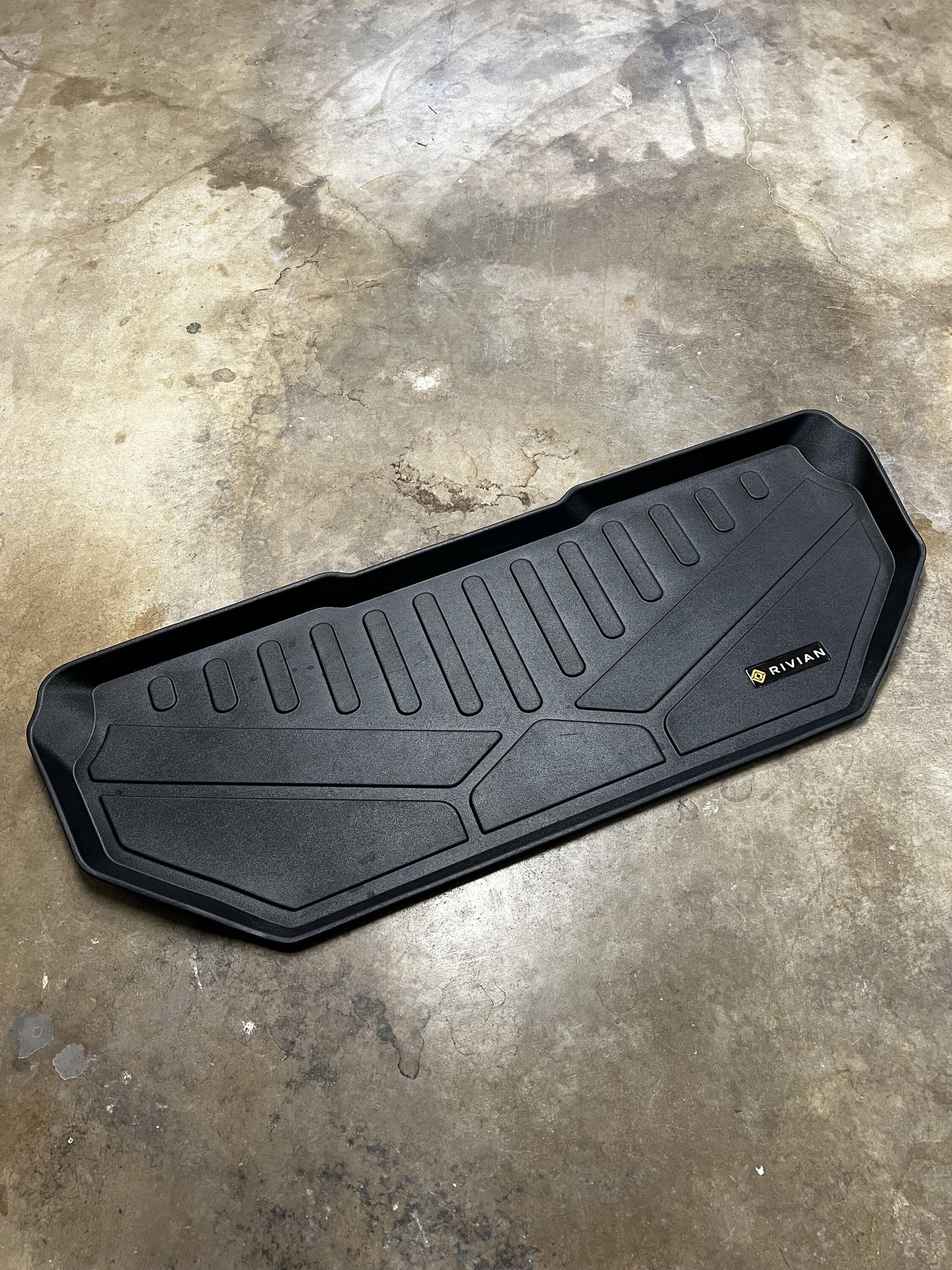 Rivian R1T R1S Smartliner Frunk Mat w/ Rivian Emblem (Austin, TX) IMG_1915