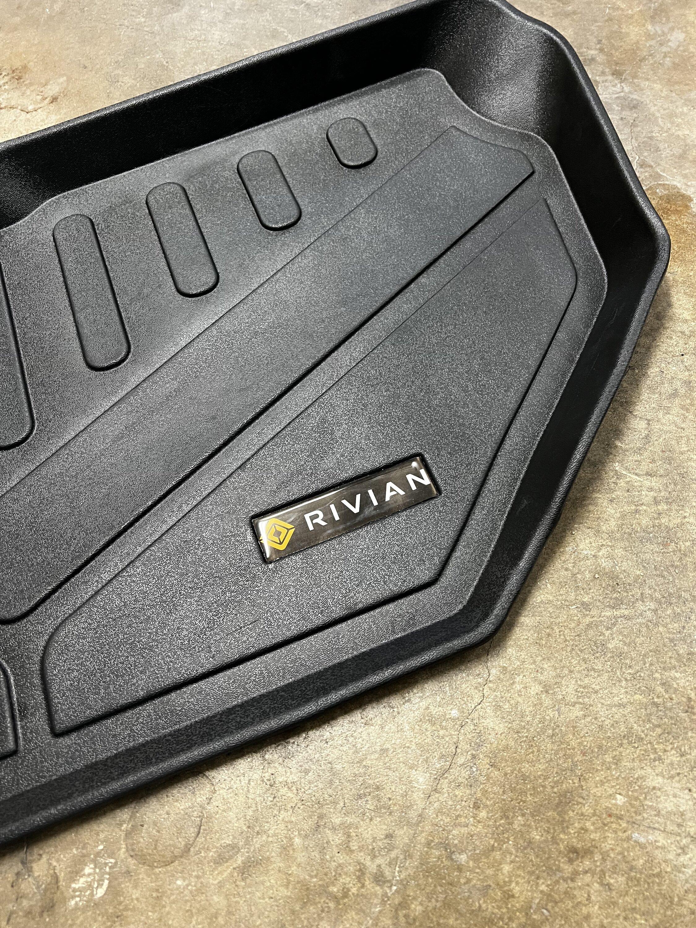 Rivian R1T R1S Smartliner Frunk Mat w/ Rivian Emblem (Austin, TX) IMG_1916