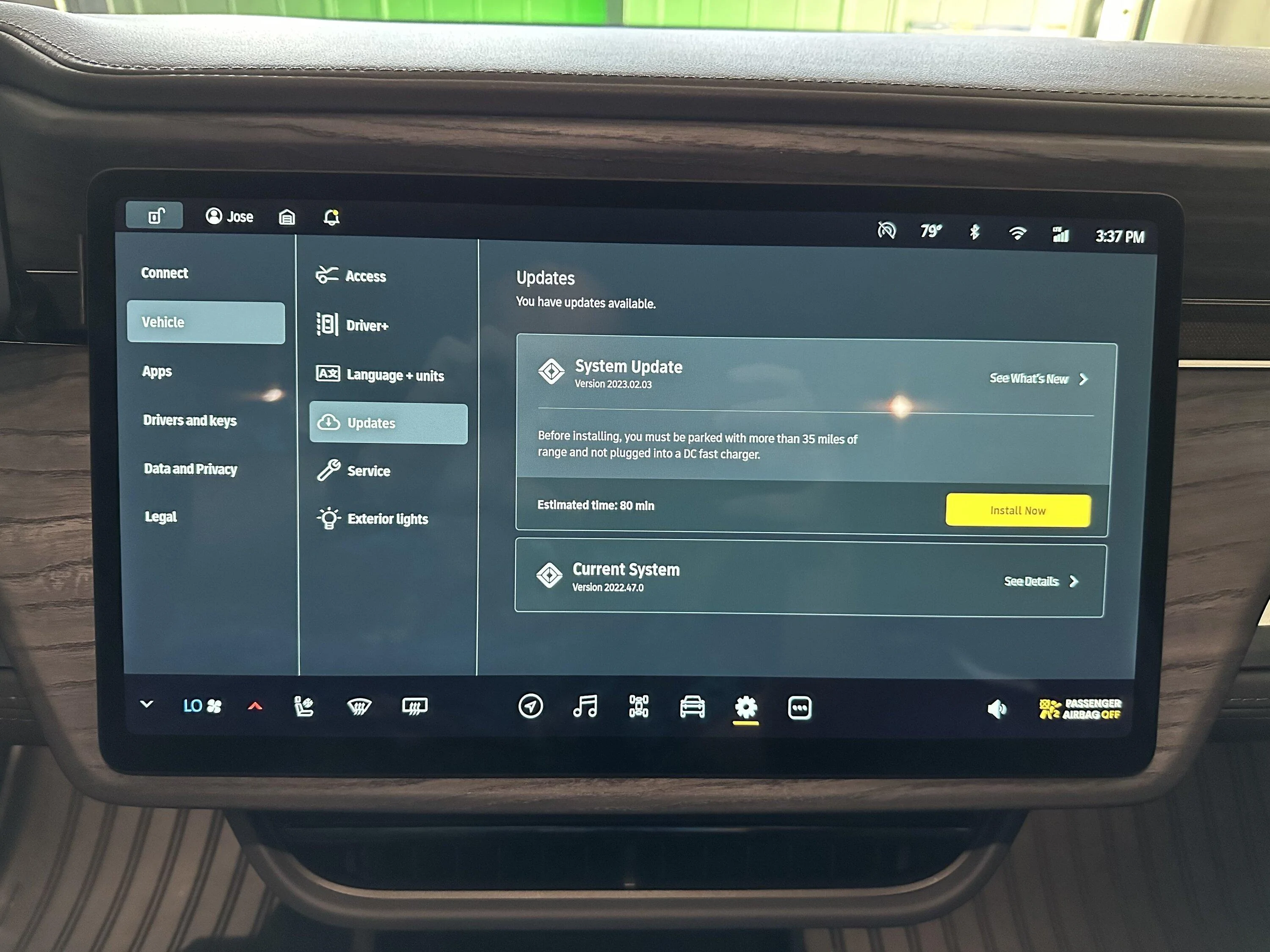 Rivian R1T R1S Software Version 2023.02.0 [beta] -- Improved EPA range, key fob firmware, new door ajar notification, steering improvement & more... IMG_2042