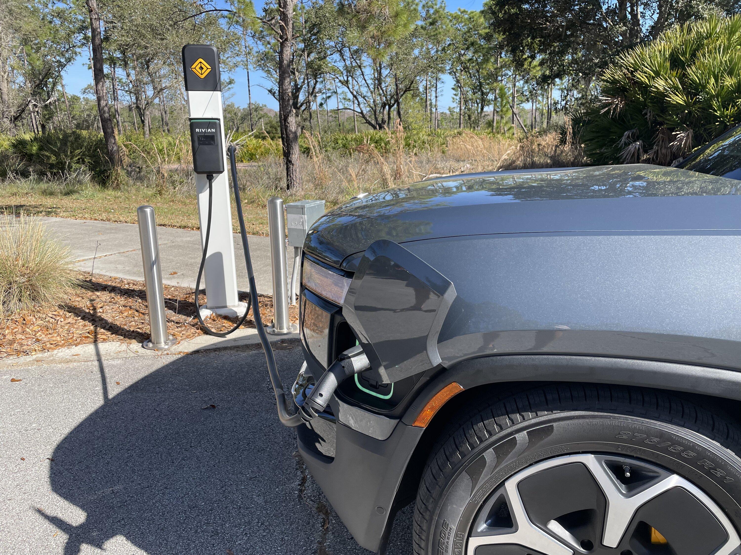 Rivian R1T R1S Found a Rivian Waypoint Charger at Disney Wilderness Preserve in central FL 95A07B09-94C5-4DA1-836A-076BD2DE1DEE