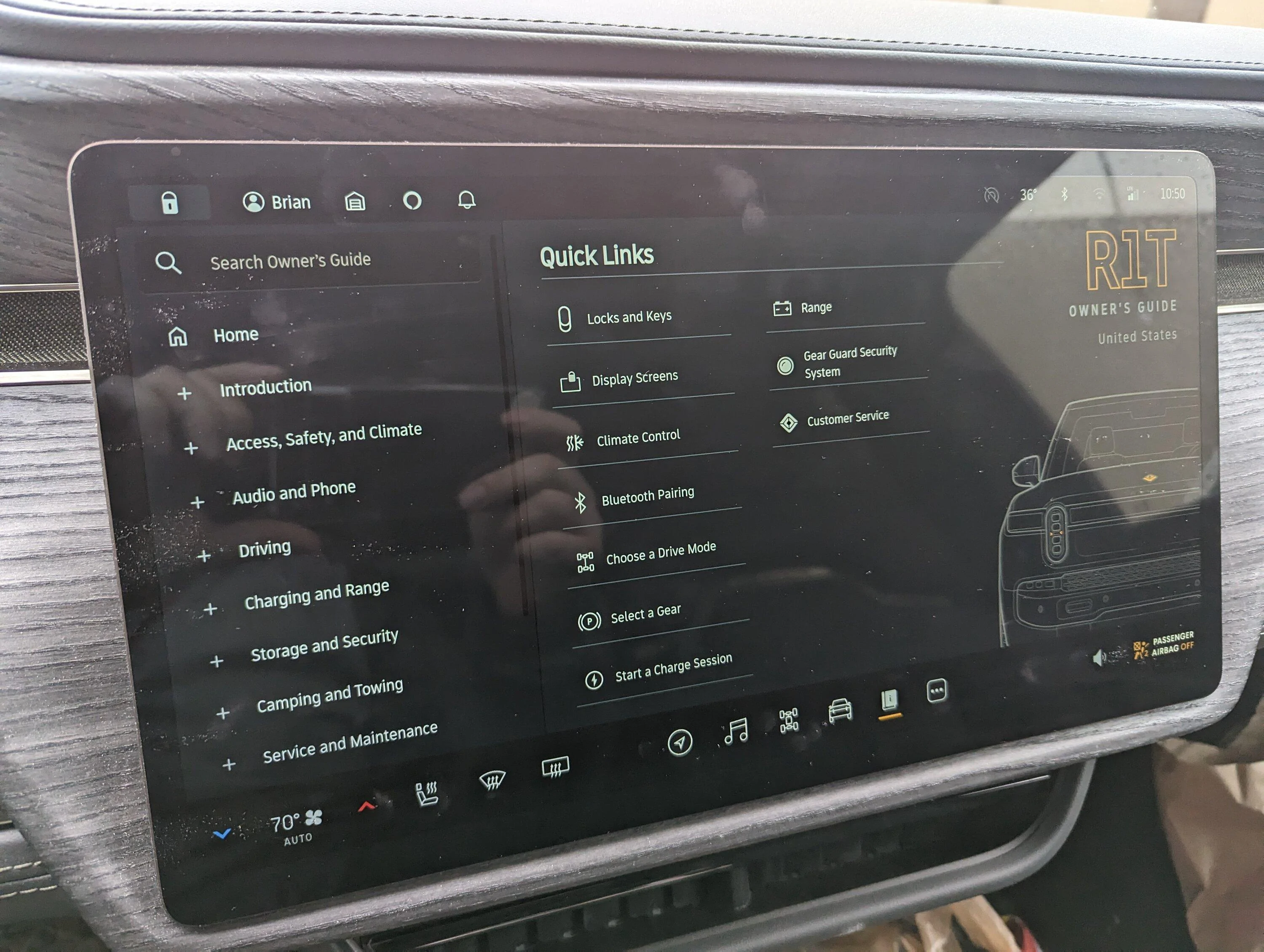 Rivian R1T R1S Owner's Manual / Owner's Guide - anyone receive paper version? PXL_20230209_155011785