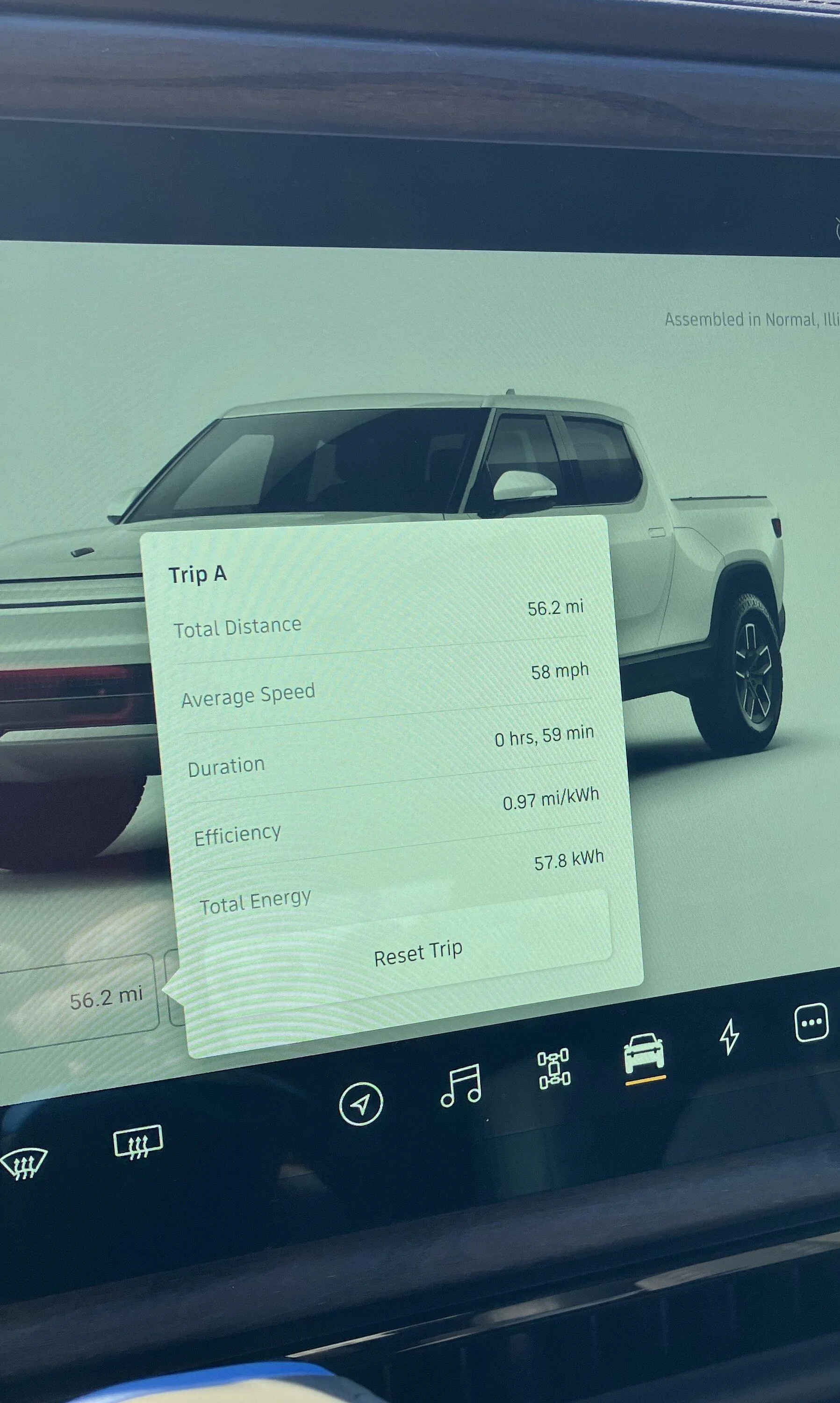 Rivian R1T R1S R1T towing efficiency results with E-Pro 15TB Camper D4E9B0E2-26CF-4BA1-A791-ADA1A6A4EB0E