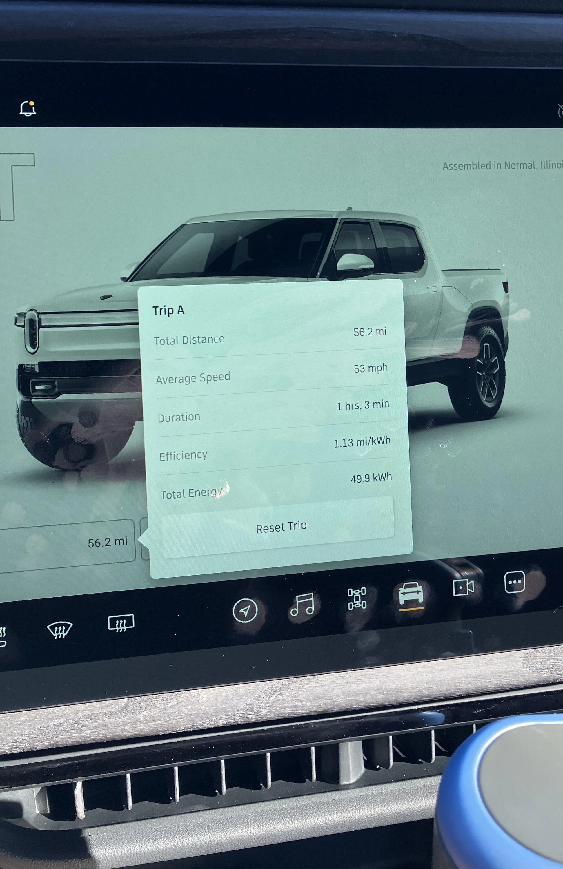Rivian R1T R1S R1T towing efficiency results with E-Pro 15TB Camper E9D1A986-2D97-43D8-9951-69AF3352D8C1