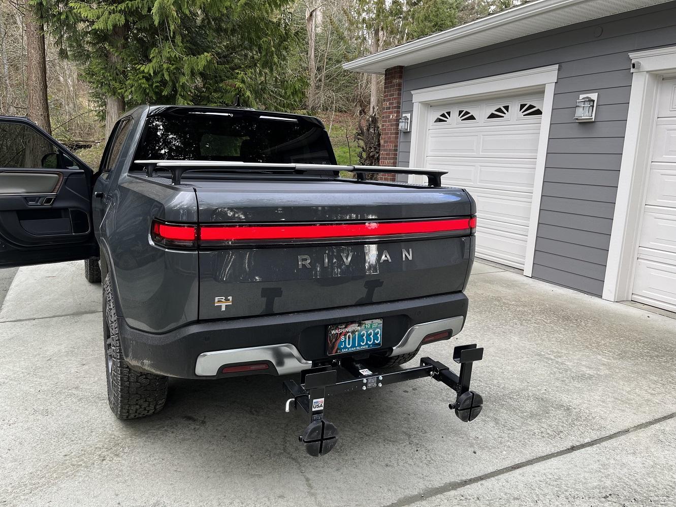 Rivian R1T R1S What do you use your R1T hitch for? (Picture Edition) trash2