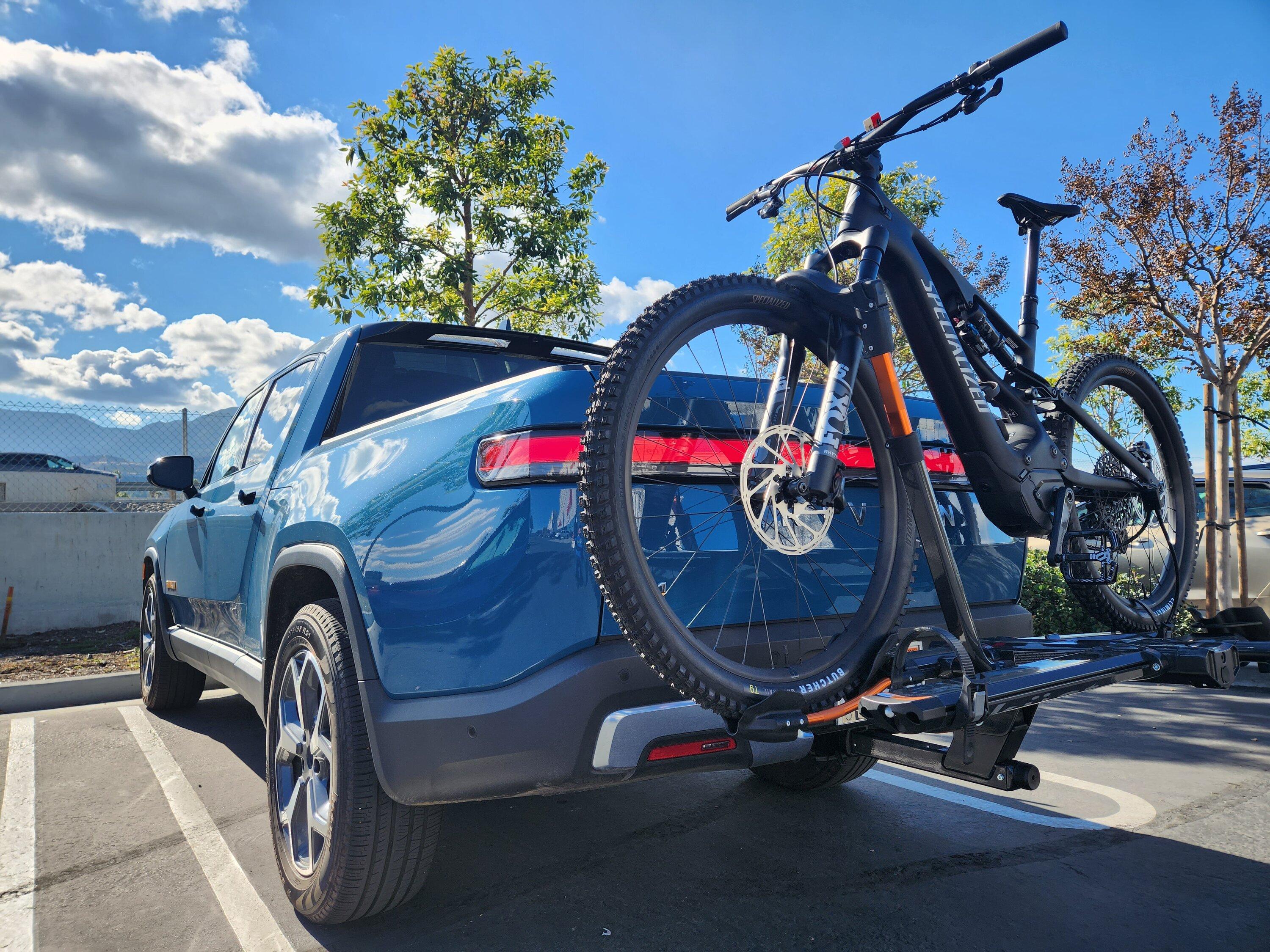 Rivian R1T R1S What do you use your R1T hitch for? (Picture Edition) 20221210_121358