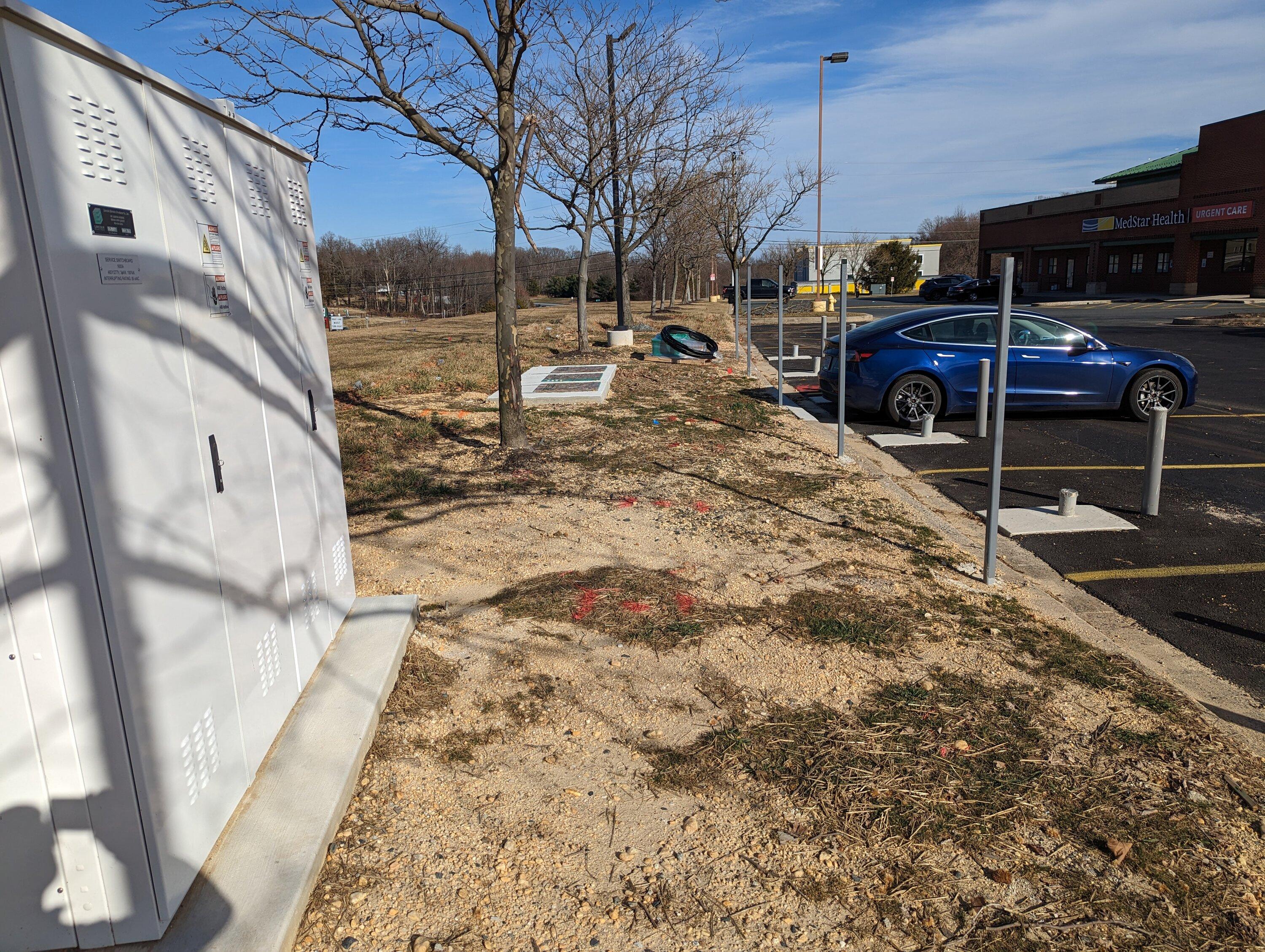 Rivian R1T R1S RAN DCFC Location Hartford County, MD PXL_20230210_194617745