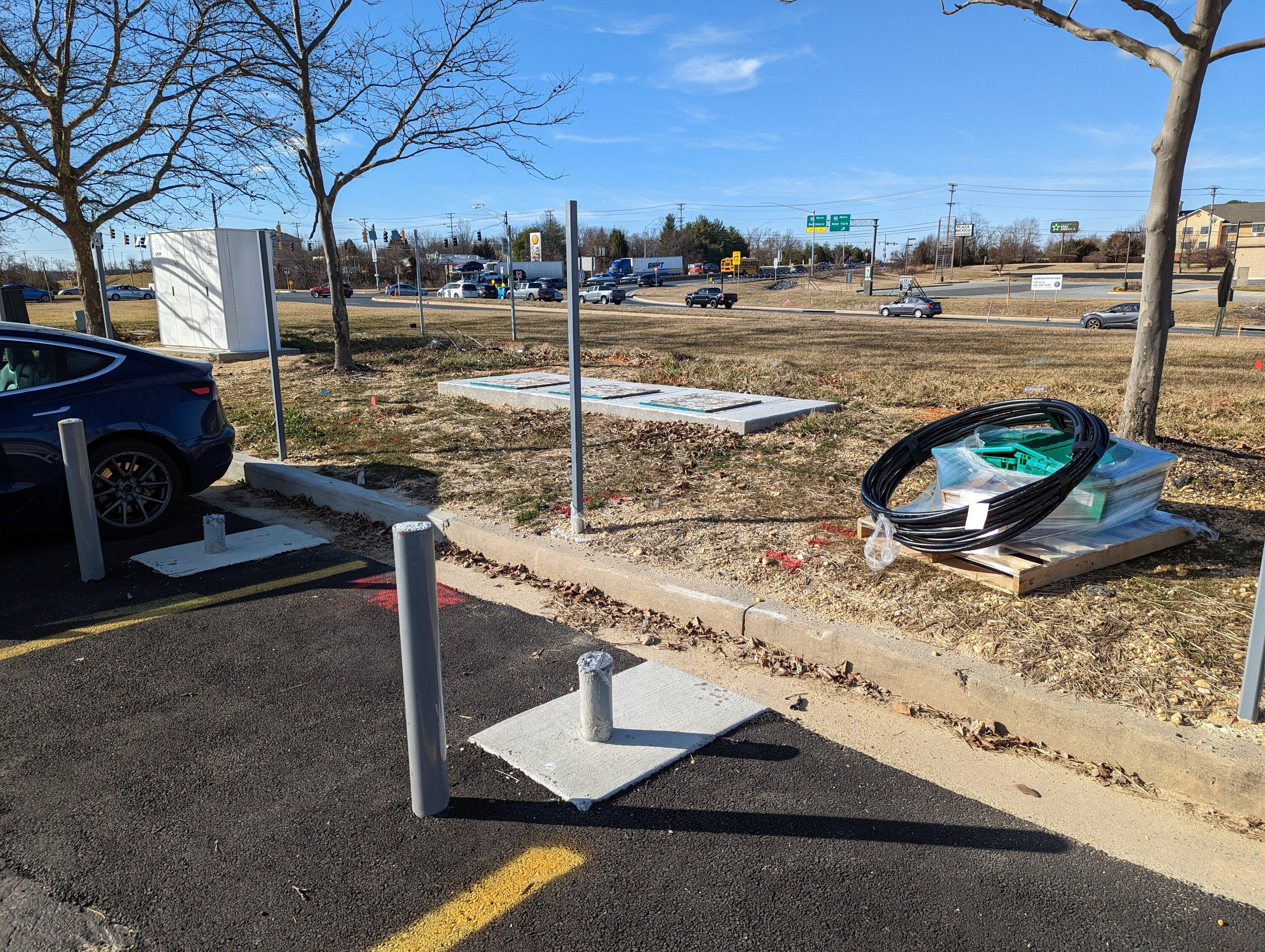 Rivian R1T R1S RAN DCFC Location Hartford County, MD PXL_20230210_194543906