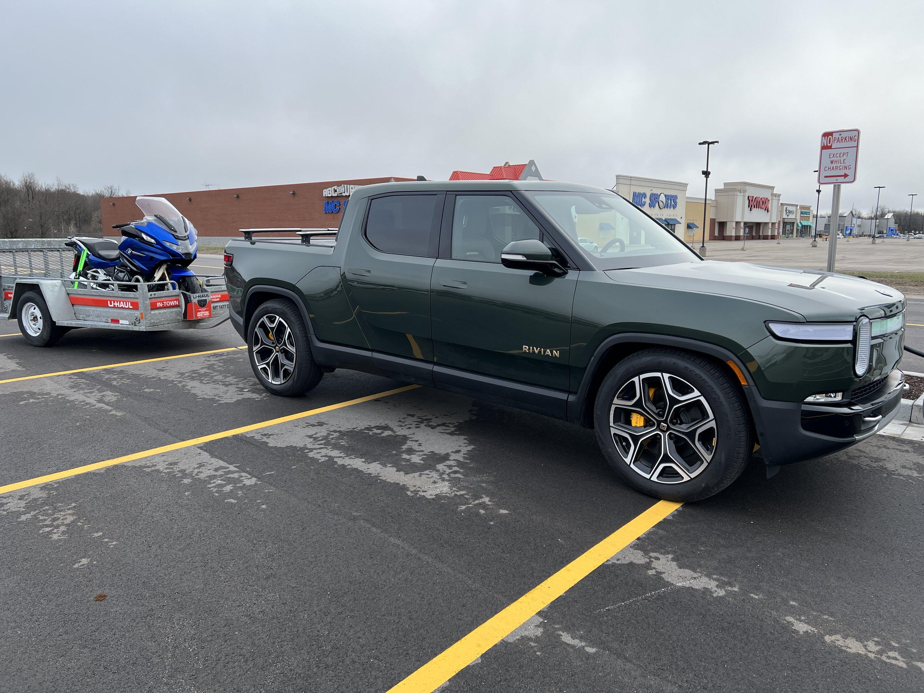 Rivian R1T R1S What do you use your R1T hitch for? (Picture Edition) 1676133357793
