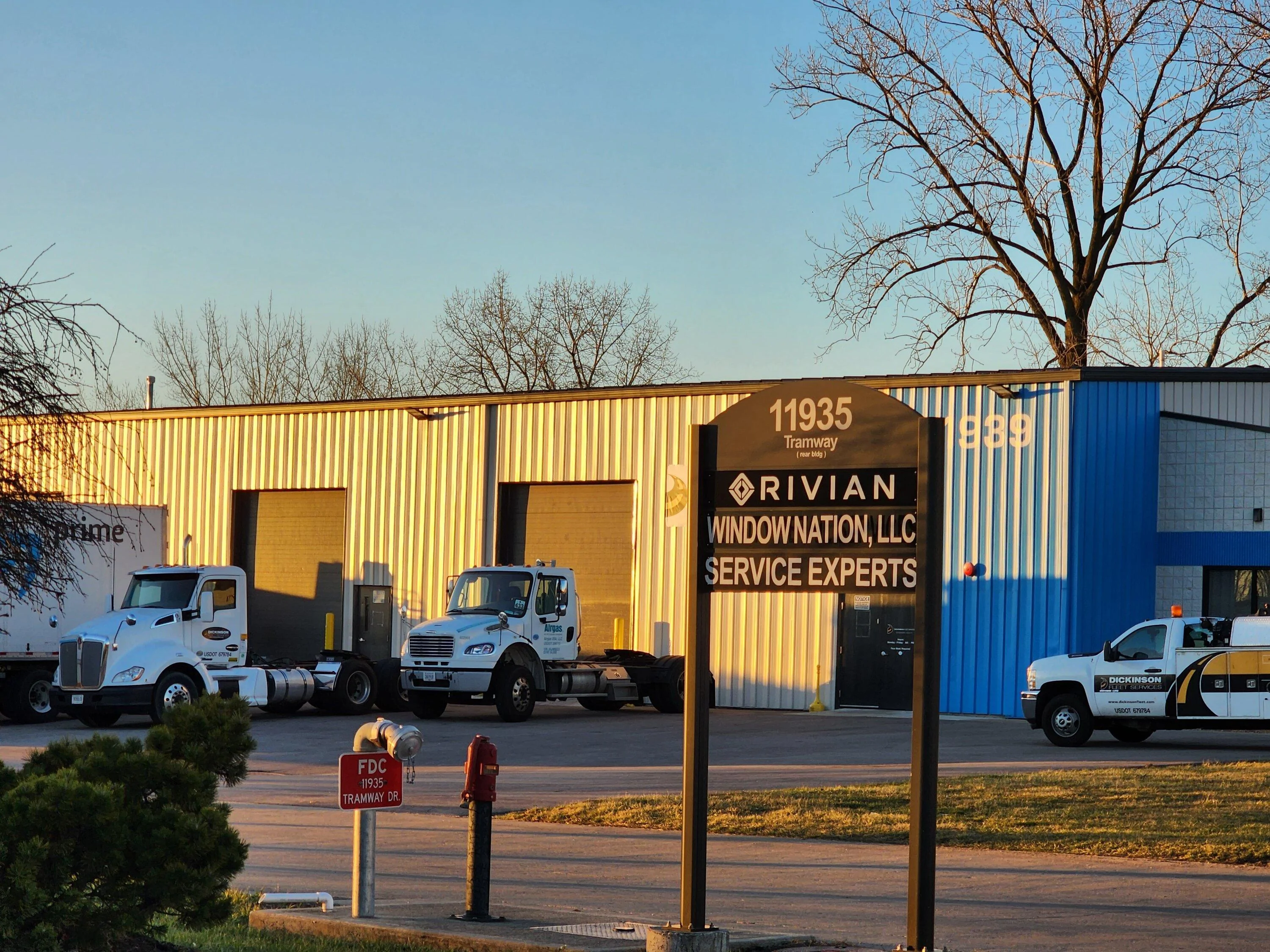 Rivian R1T R1S Photos of the soon to be Rivian Cincinnati Service Center location 20230212_174957