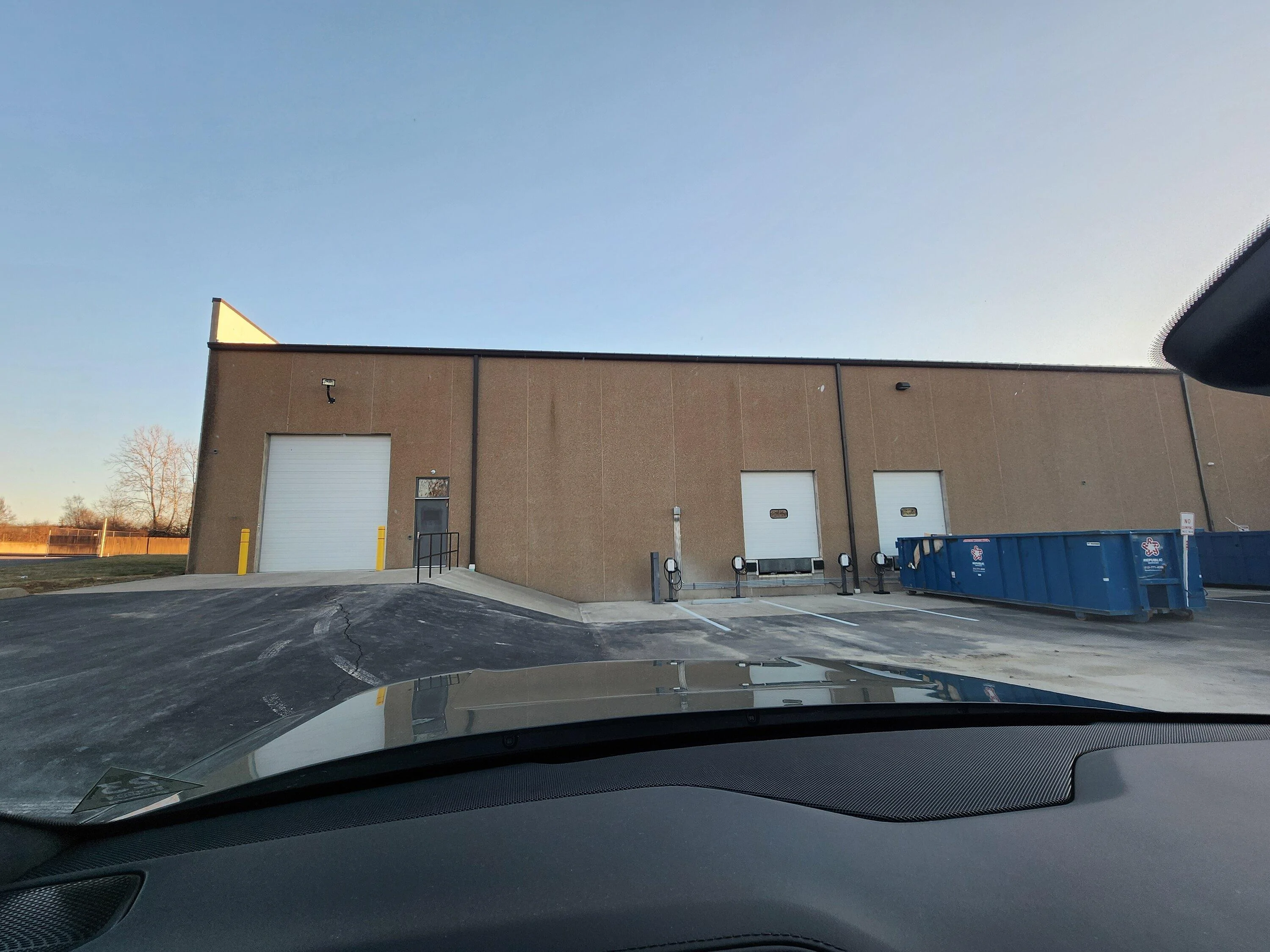 Rivian R1T R1S Photos of the soon to be Rivian Cincinnati Service Center location 20230212_175155