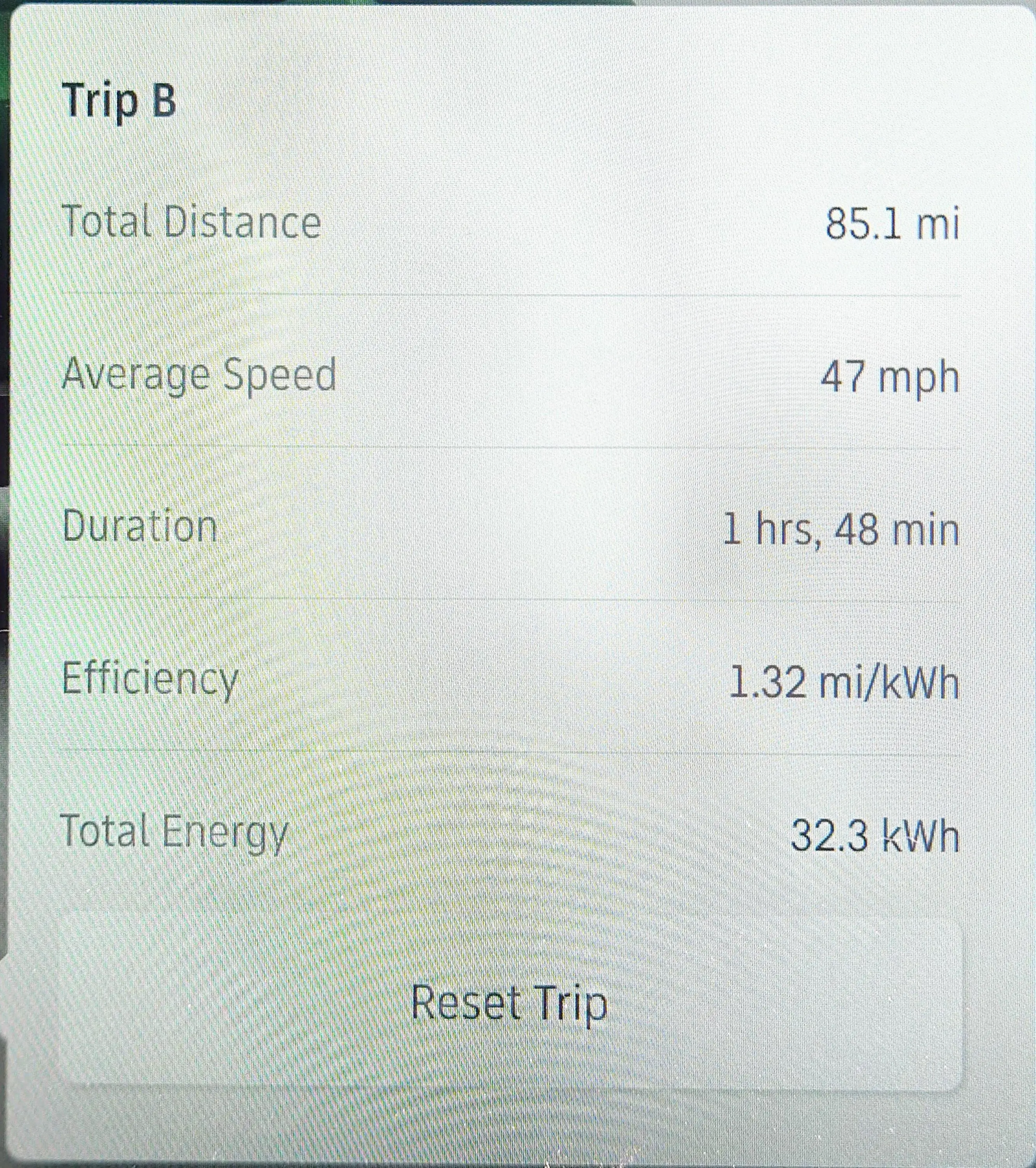 Rivian R1T R1S R1T towing efficiency results with E-Pro 15TB Camper 20221228_143604~2