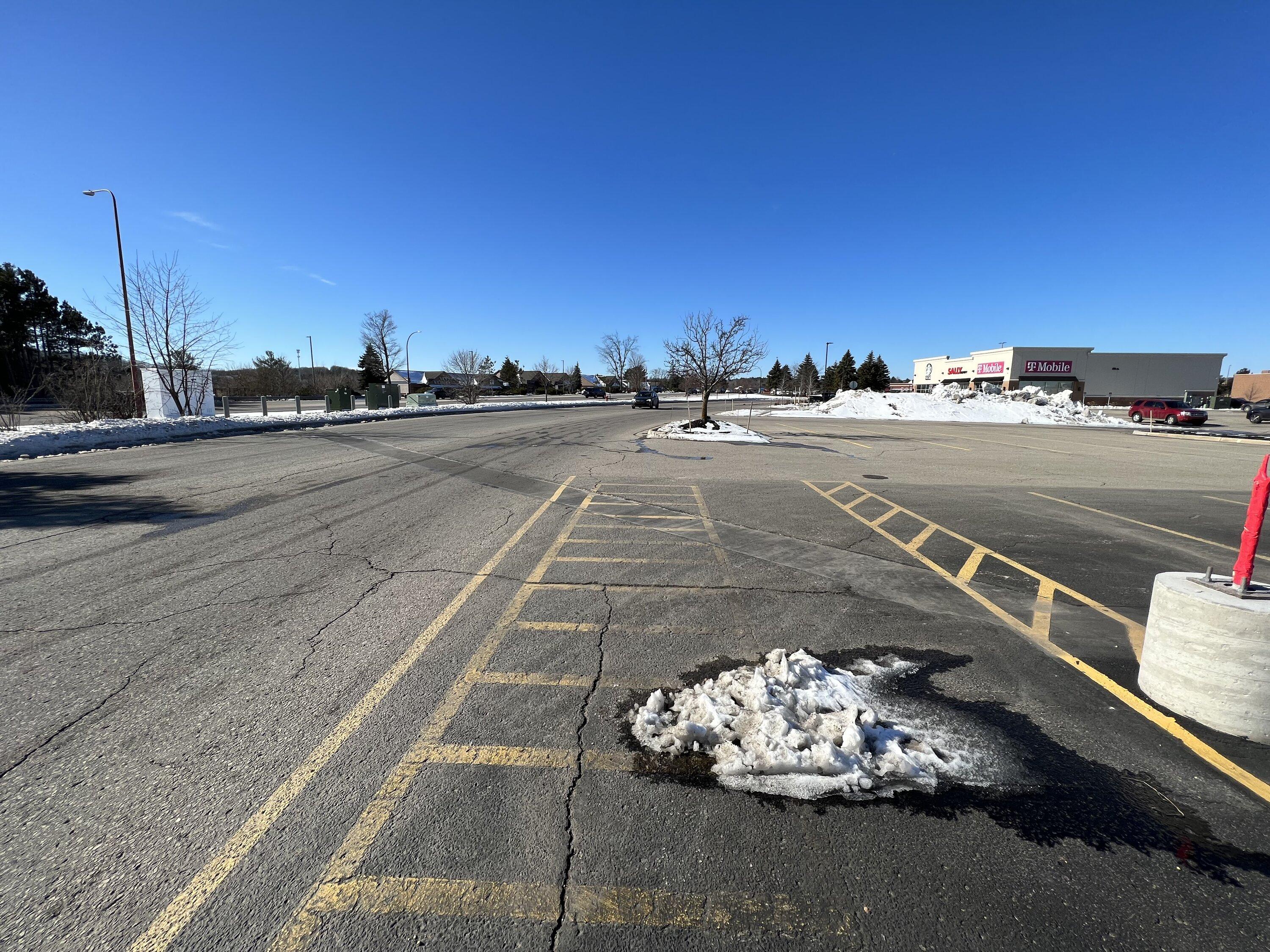 Rivian R1T R1S Likely site of RAN charging station in Traverse City, MI IMG_8918