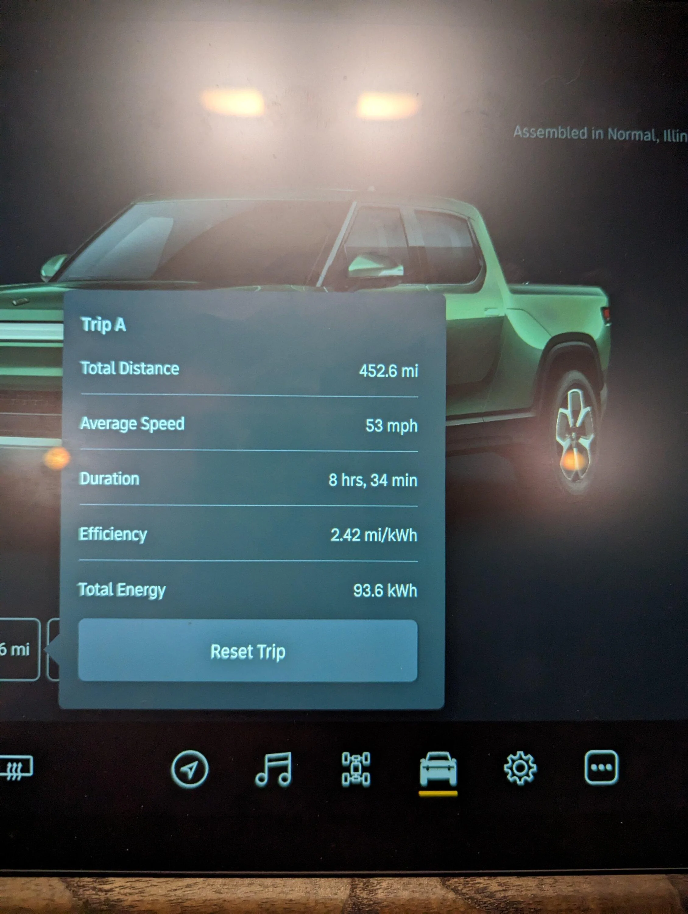 Rivian R1T R1S Greenville, SC to Panama City Beach, FL PXL_20230207_002012130