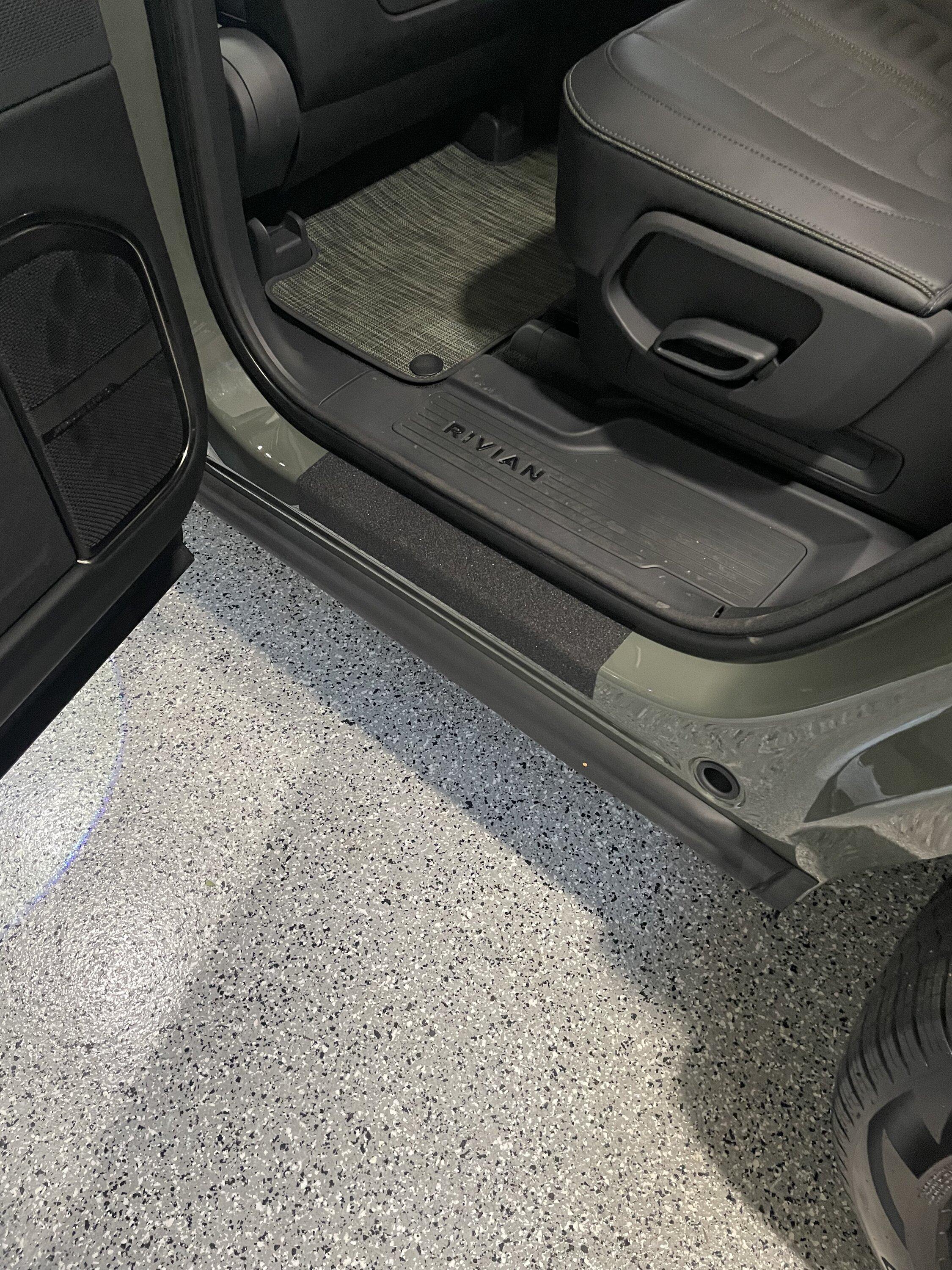 Rivian R1T R1S Aftermarket door sill covers ? IMG_3418