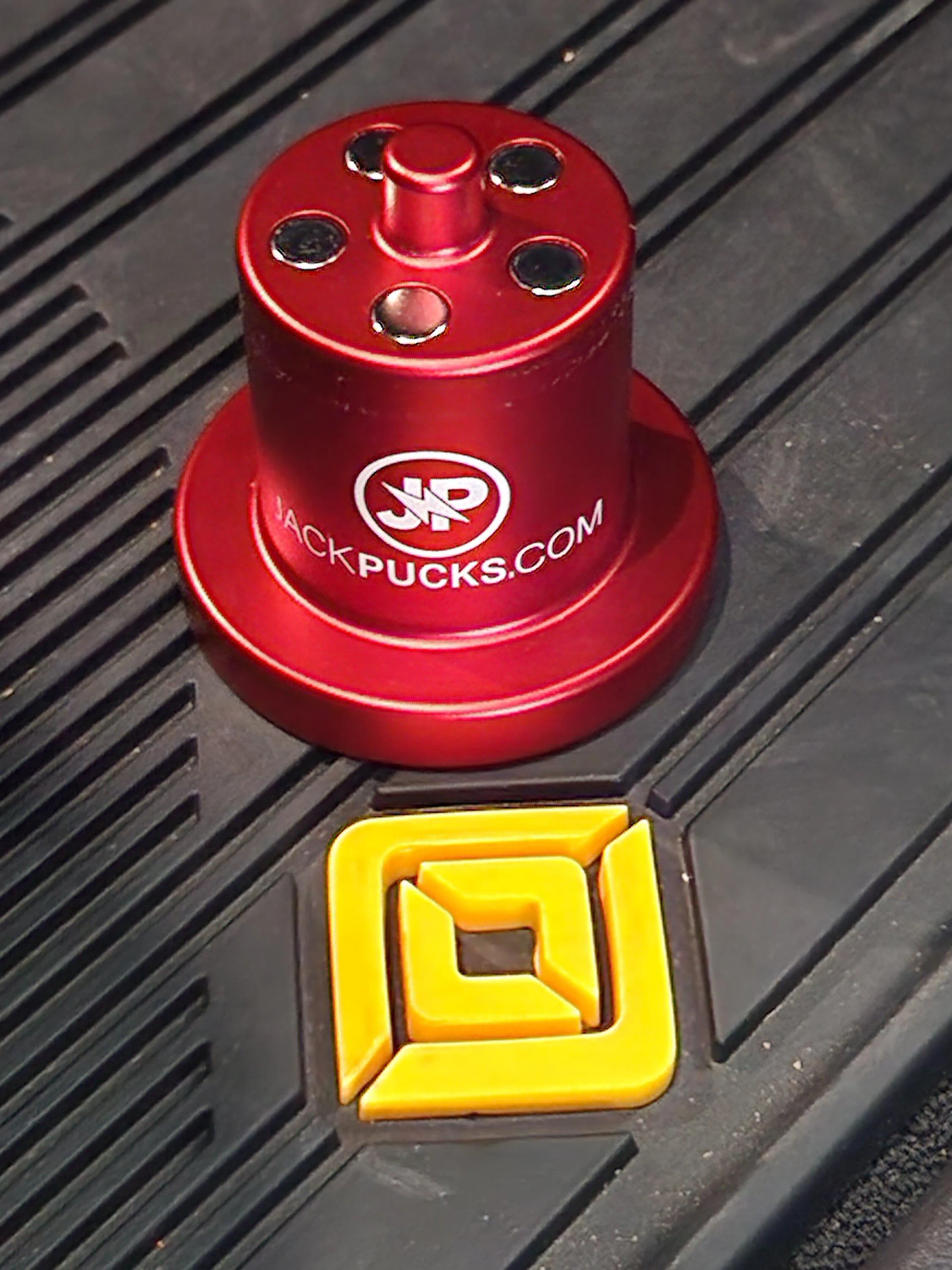 Rivian R1T R1S Innovative Invention: The History of Magnetic Jack Pucks for Rivian Vehicles 20230204_172317