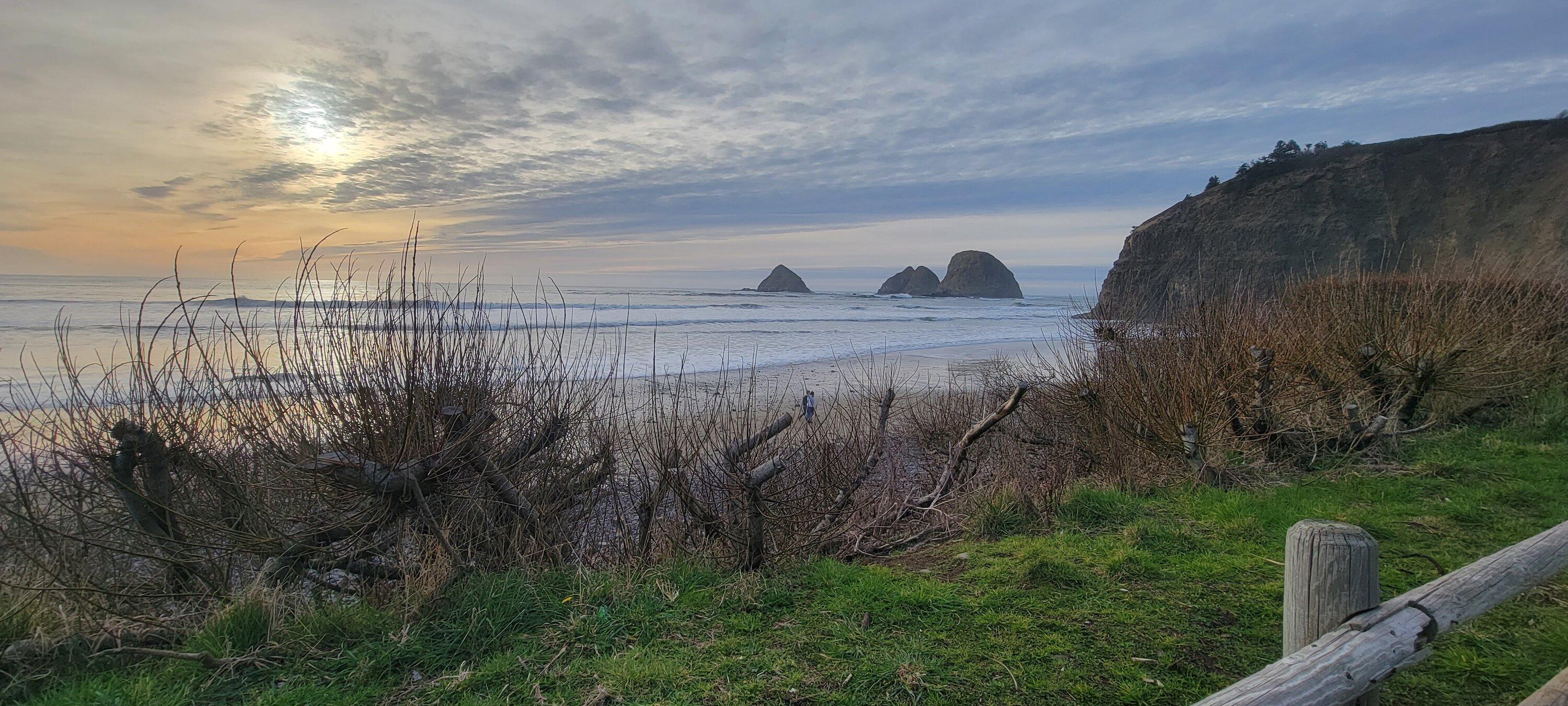 Rivian R1T R1S SuperBowl alternative...  Three Capes Scenic Route in the R1T 20230212_162045