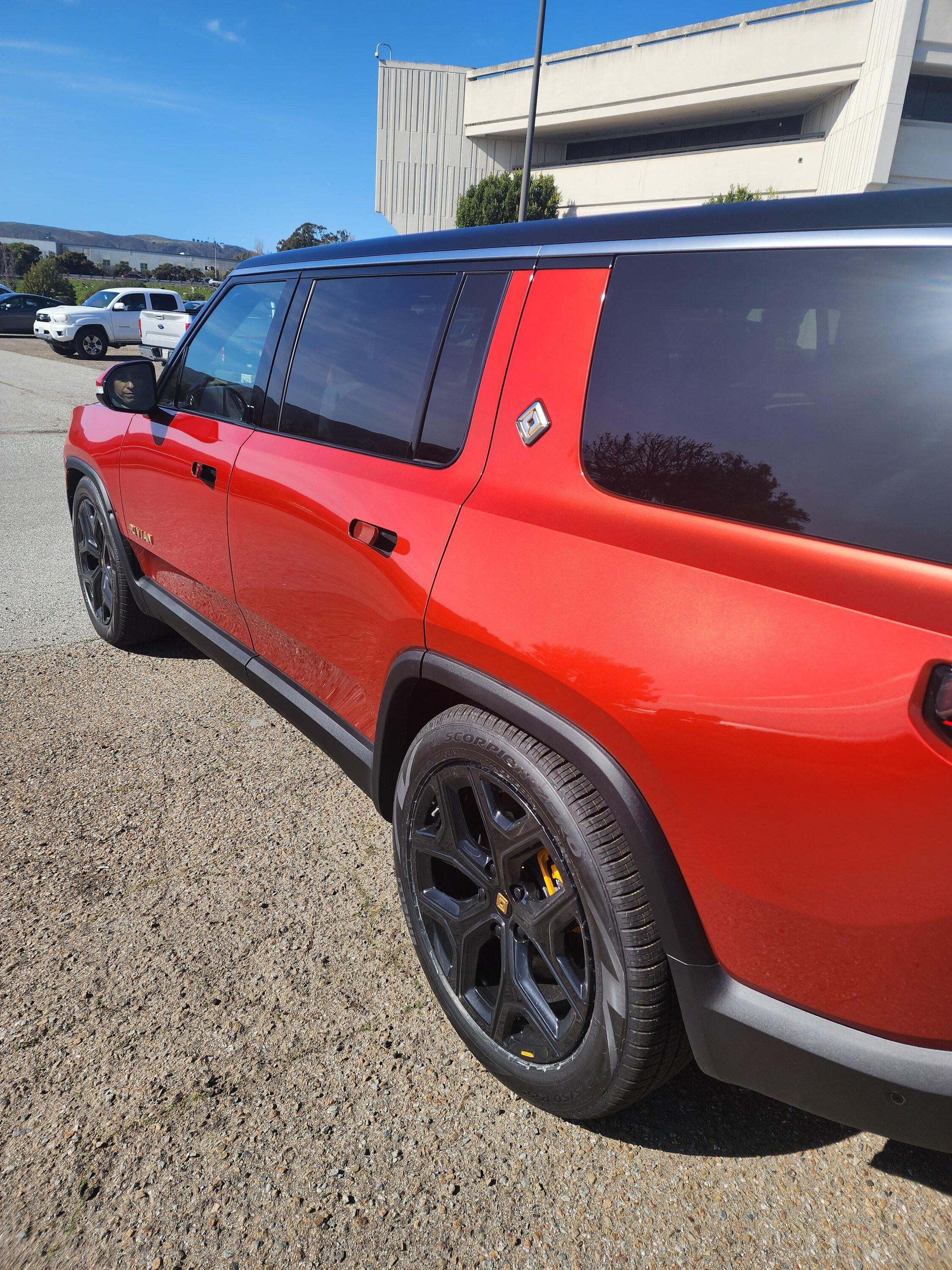 Rivian R1T R1S RED CANYON Rivian Photos Red Canyon R1S Rivian 2