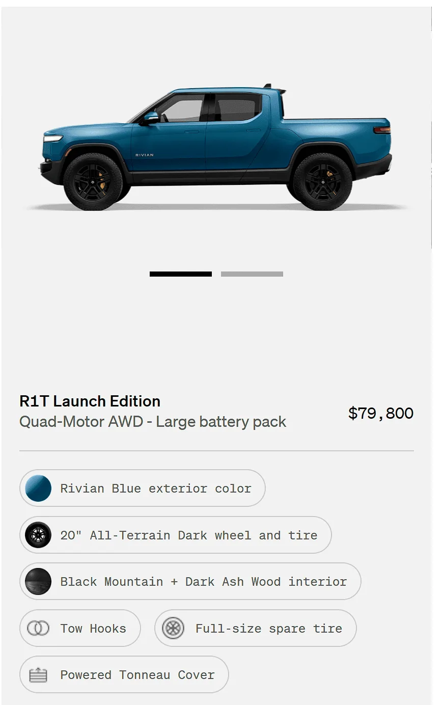 Rivian R1T R1S R1T Shop have any Launch Editions ? 1676722979792