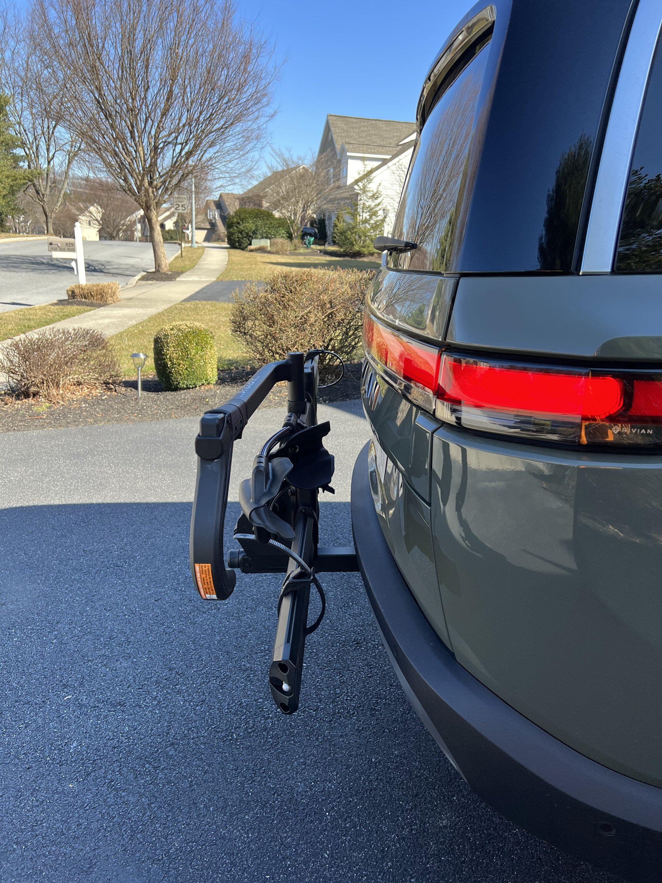 Rivian R1T R1S Kuat NV 2.0 Base Hitch Bike Rack Feels Tailor Made for the R1S 49D83A90-89EC-4A13-AC3C-9A0E3A346879