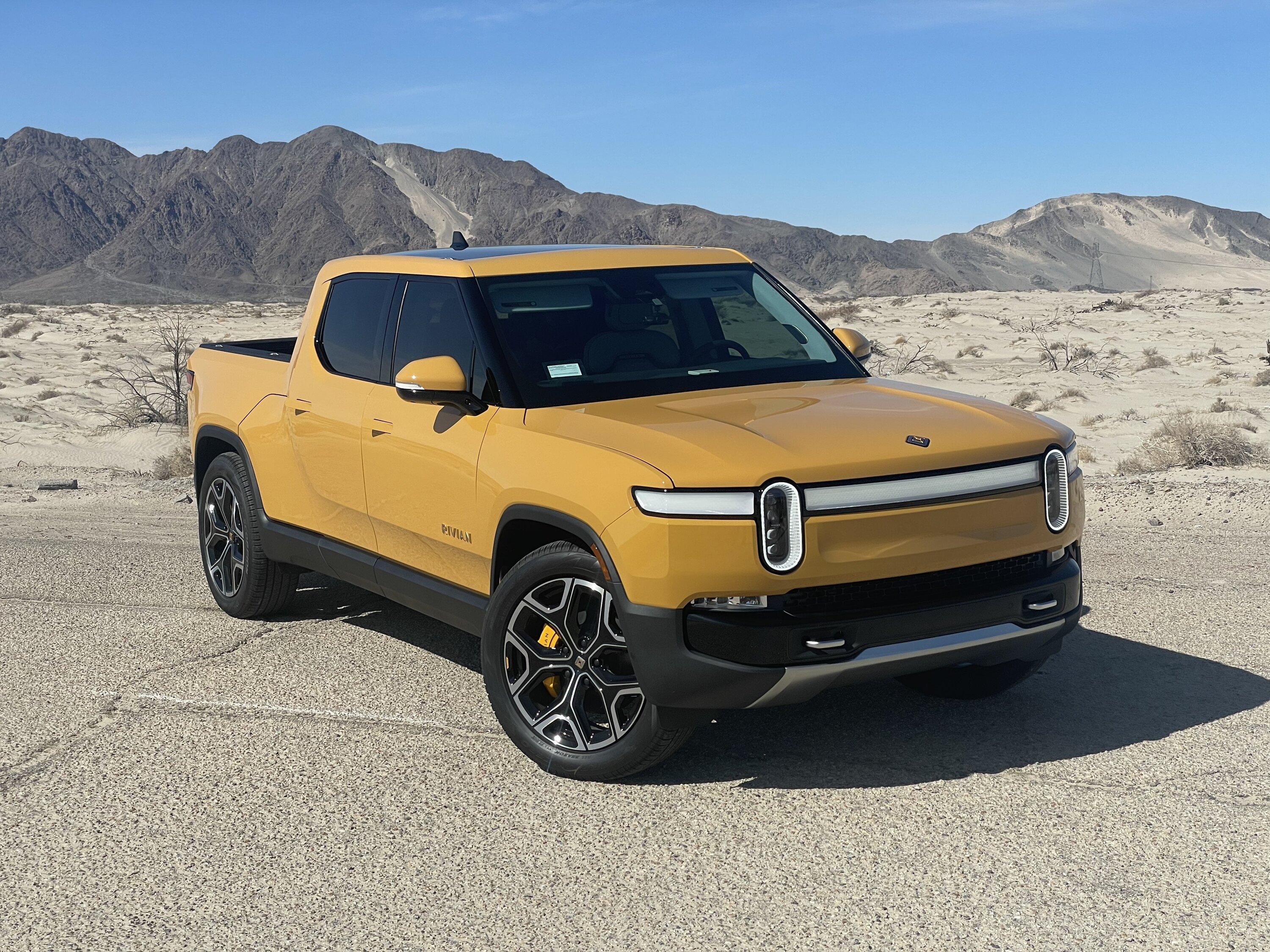 Rivian R1T R1S COMPASS YELLOW R1T Photos C95E809D-89EF-4E97-92C3-220A144FEEEA
