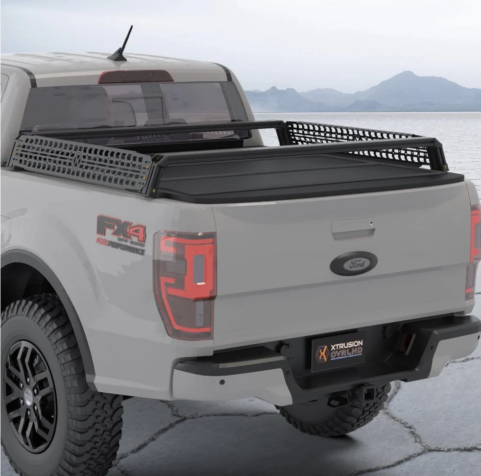Rivian R1T R1S Bed Rack options from Xtrusion Overland F387E039-E37B-41CB-8621-C45B38FAA07A