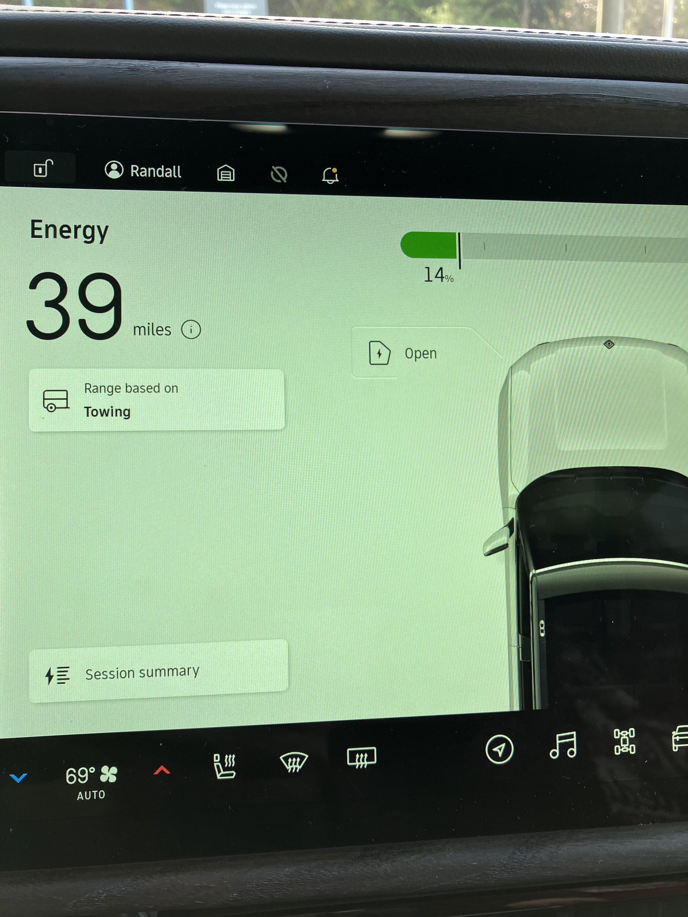 Rivian R1T R1S R1T towing efficiency results with E-Pro 15TB Camper 10B90963-8F64-4B7F-9191-31CA43823C01