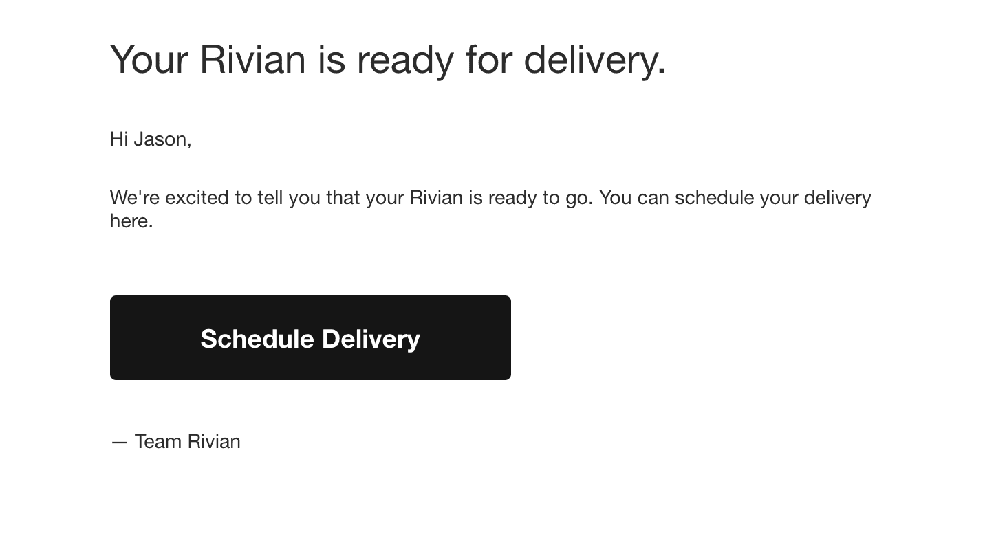 Rivian R1T R1S Your time from VIN to Delivery? Screenshot 2023-02-20 at 11.26.07 AM