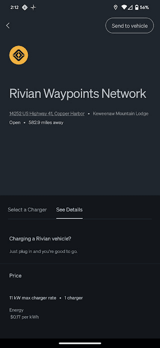 Rivian R1T R1S Crested Butte Rivian charger no longer free 1677007250242
