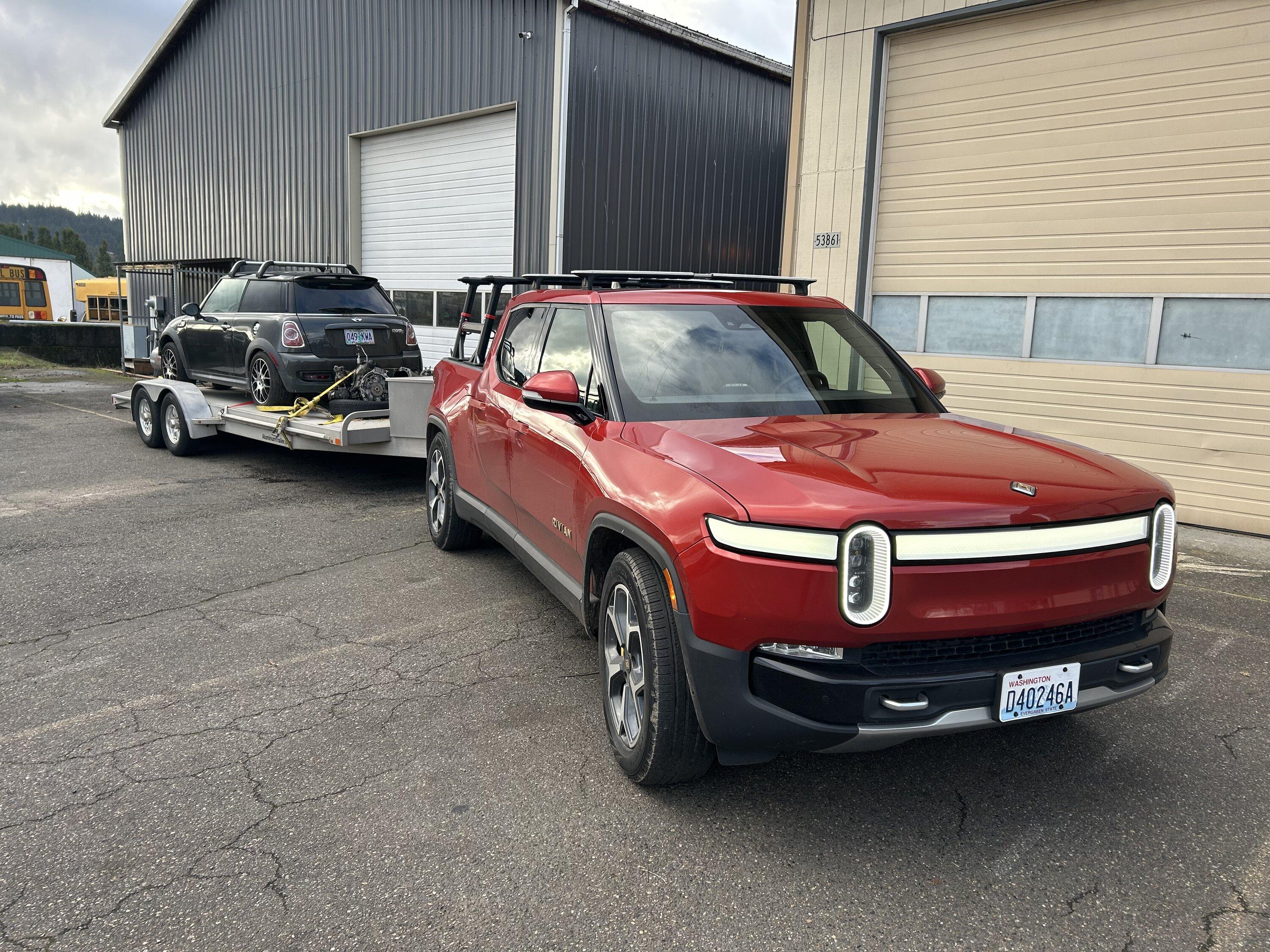Rivian R1T R1S What do you use your R1T hitch for? (Picture Edition) 7A29FFB0-D4EB-49EF-94D7-9E087363ABE2