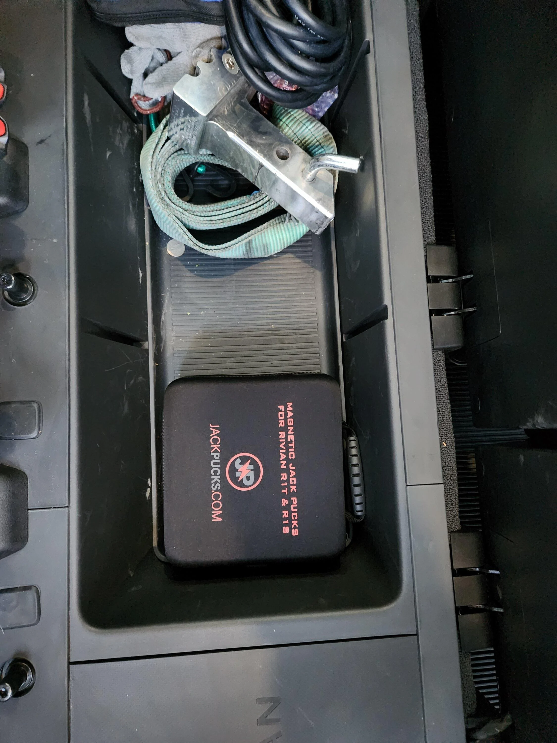 Rivian R1T R1S Innovative Invention: The History of Magnetic Jack Pucks for Rivian Vehicles 20230201_074801