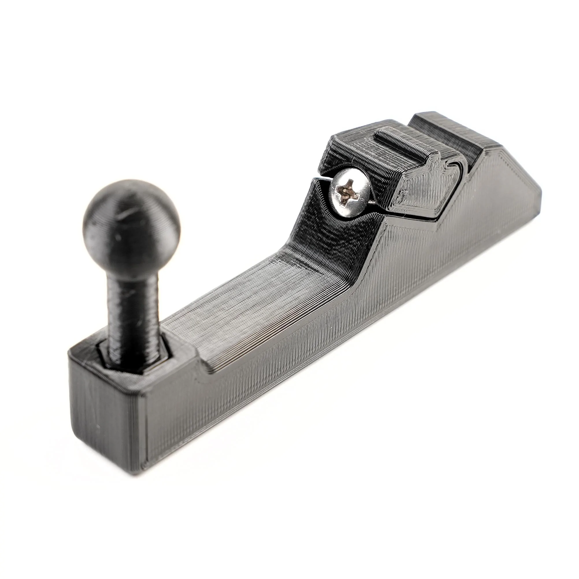 Rivian R1T R1S Phone Mount Dash Anchor - 17mm, 20mm, & 25mm Ball Mount Size Options DSC01185