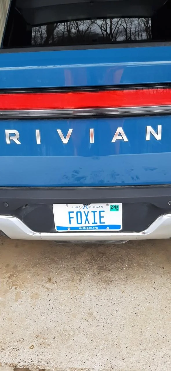 Rivian R1T R1S Personal / Vanity Plates, Anyone? foxi