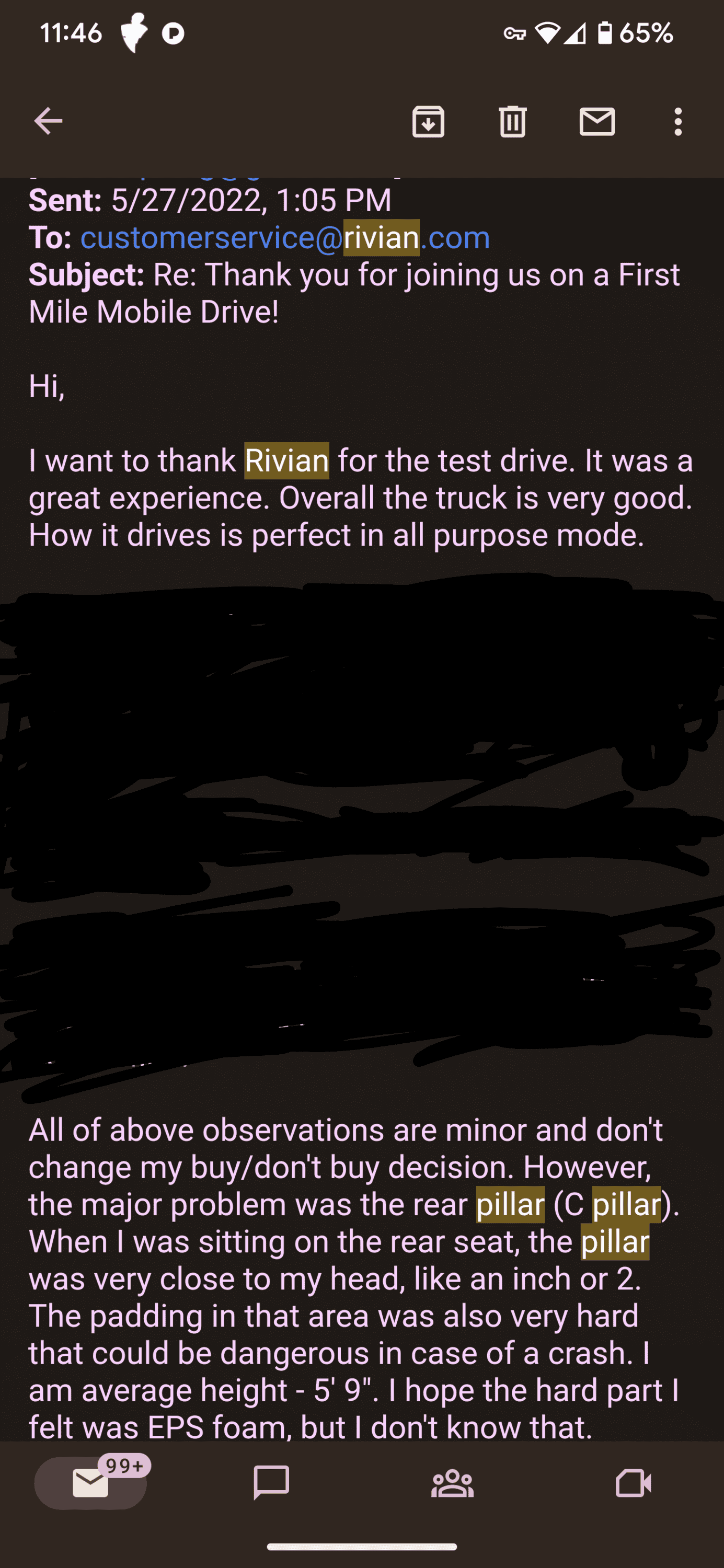 Rivian R1T R1S IIHS Updated Crash Test Rating of Rivian R1T (w/ Video) Screenshot_20230223-114618