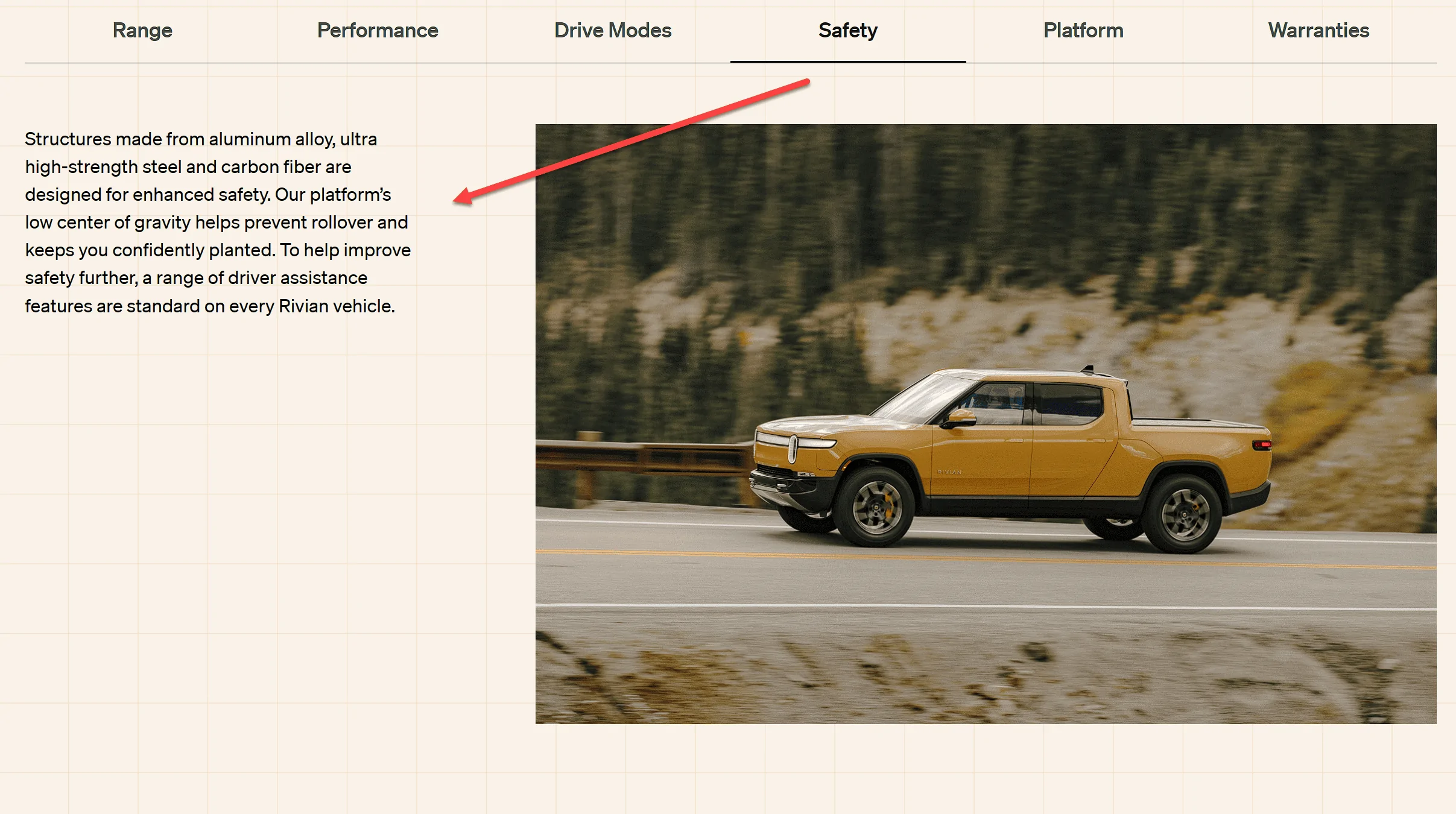 Rivian R1T R1S Rivan.com too modest on safety 1677208465590