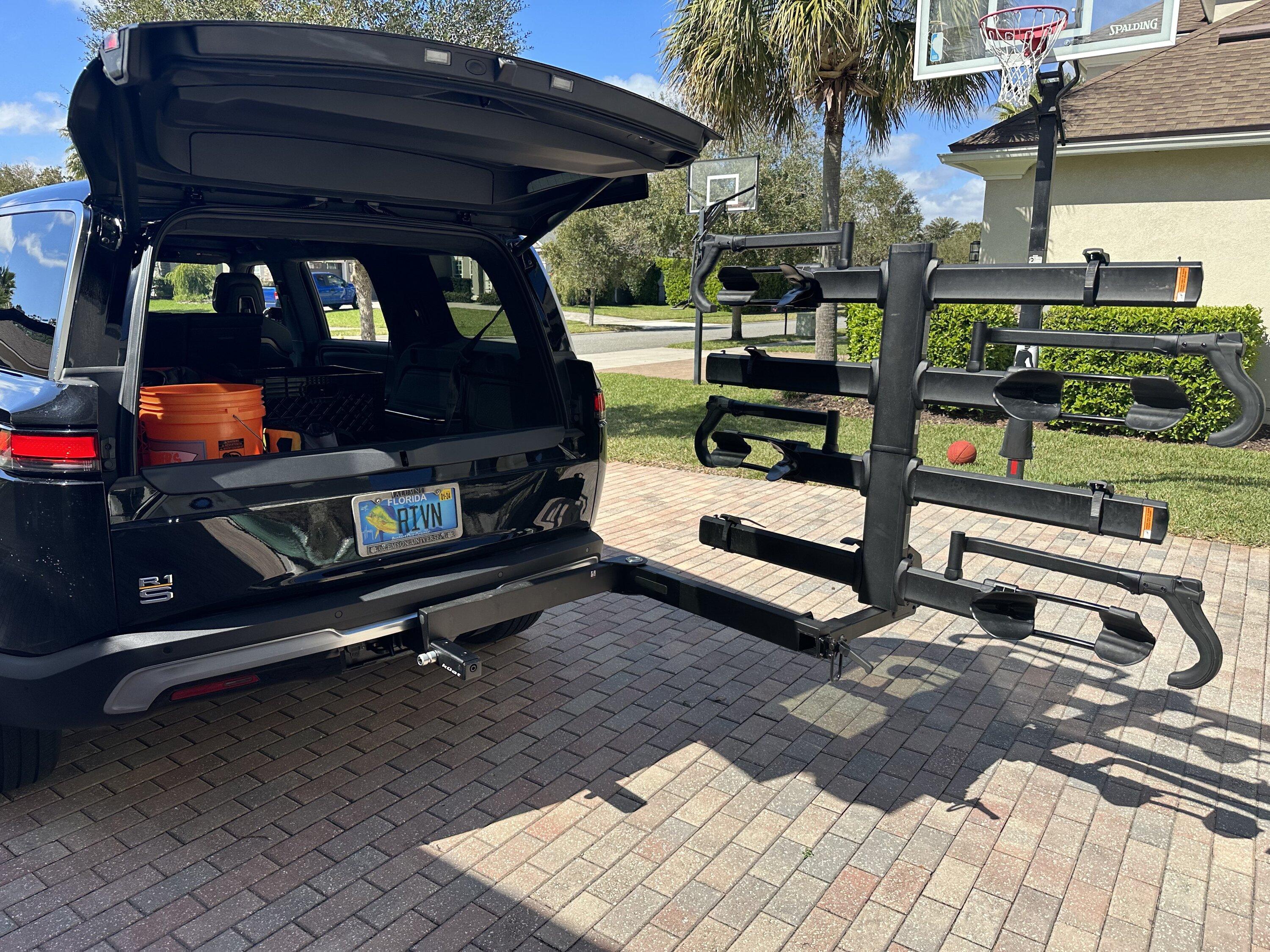 Rivian R1T R1S What do you use your R1T hitch for? (Picture Edition) IMG_9639