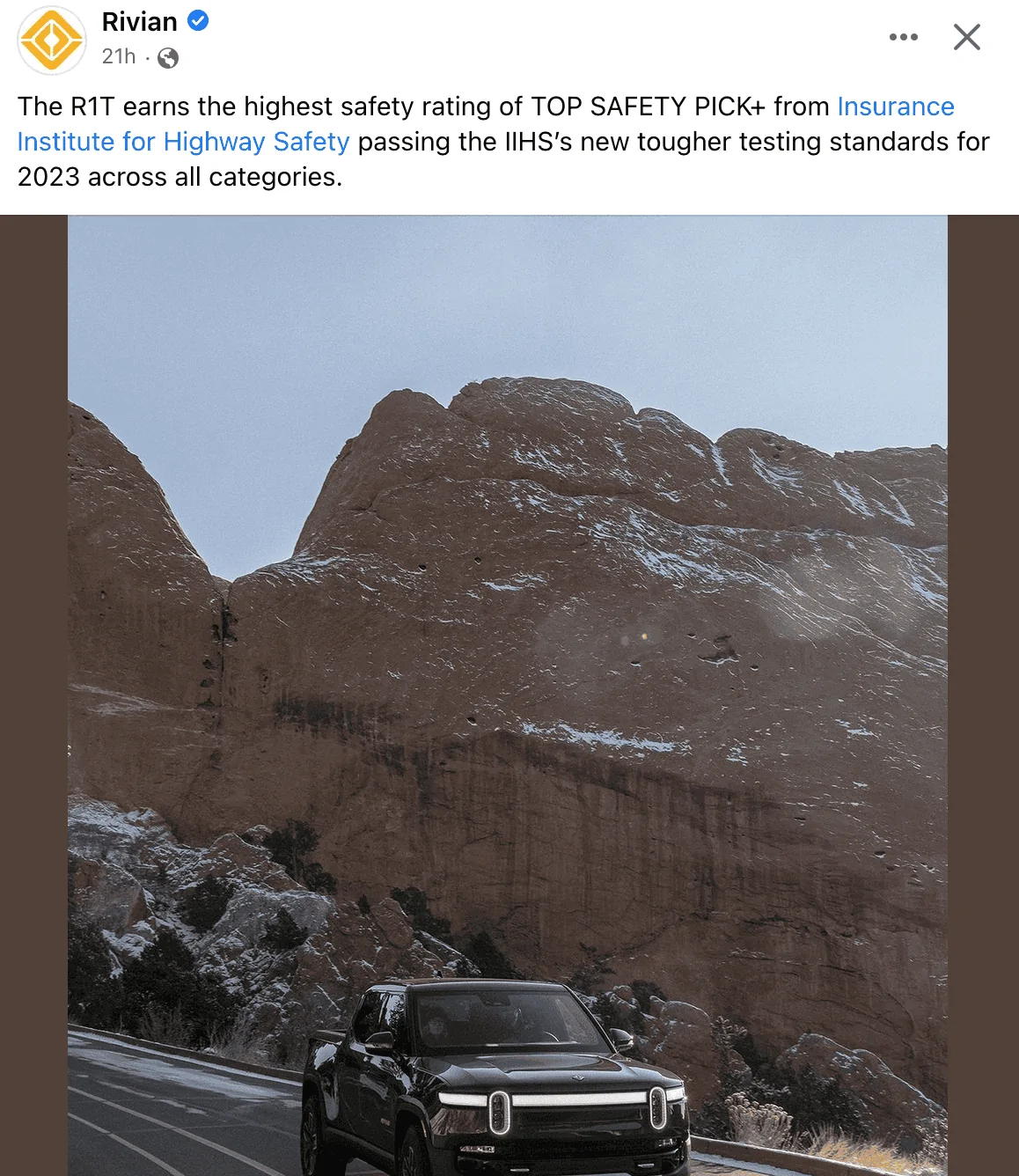 Rivian R1T R1S Rivan.com too modest on safety 1677354477921