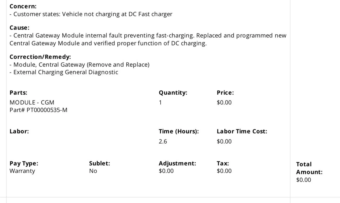 Rivian R1T R1S R1T will no longer charge on CCS 1677425233531