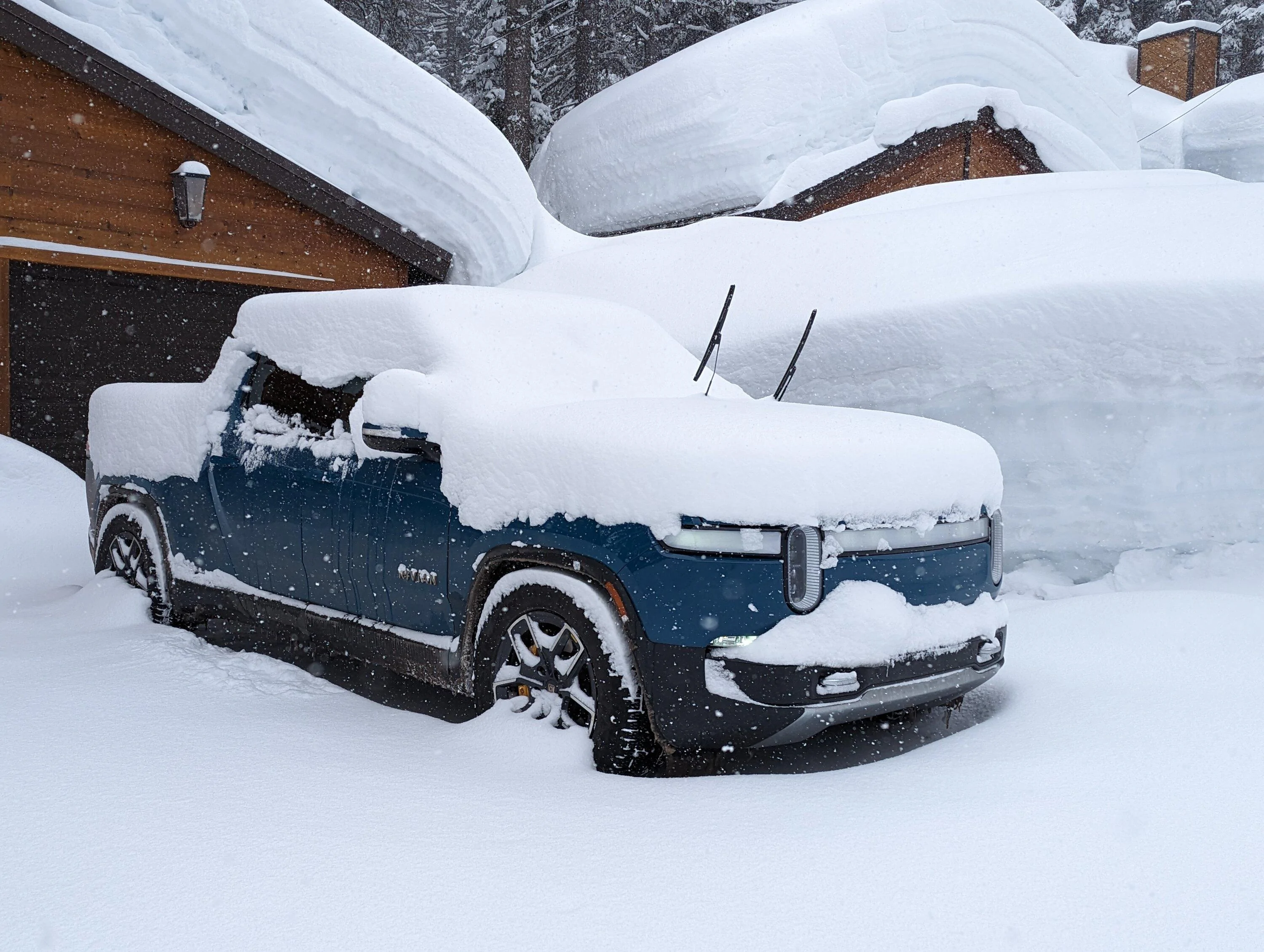 Rivian R1T R1S Heated wipers question with no heat pump PXL_20230223_180103561