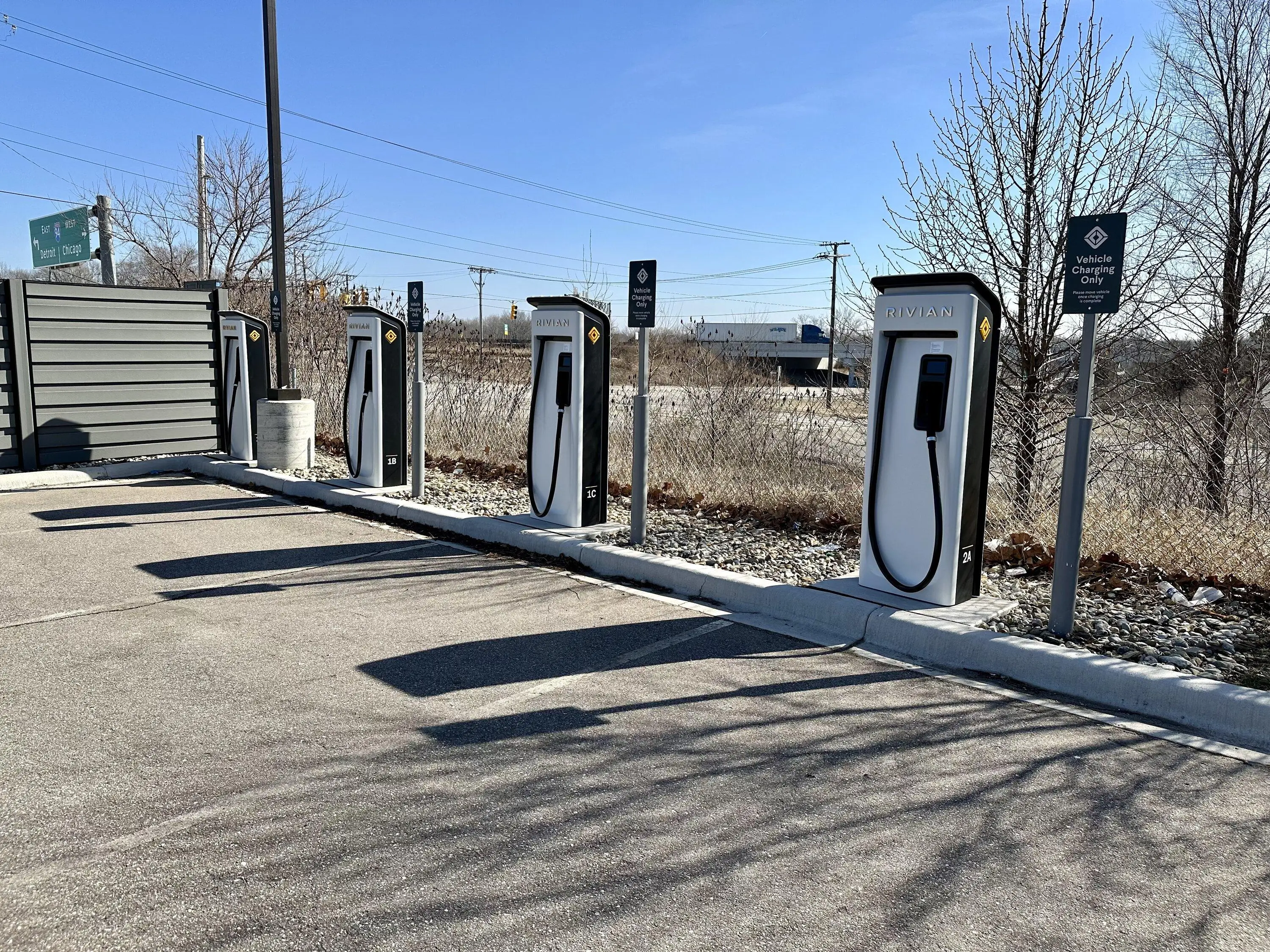 Rivian R1T R1S RAN Rivian Charging Stations Locations Map via Google Maps IMG_1287