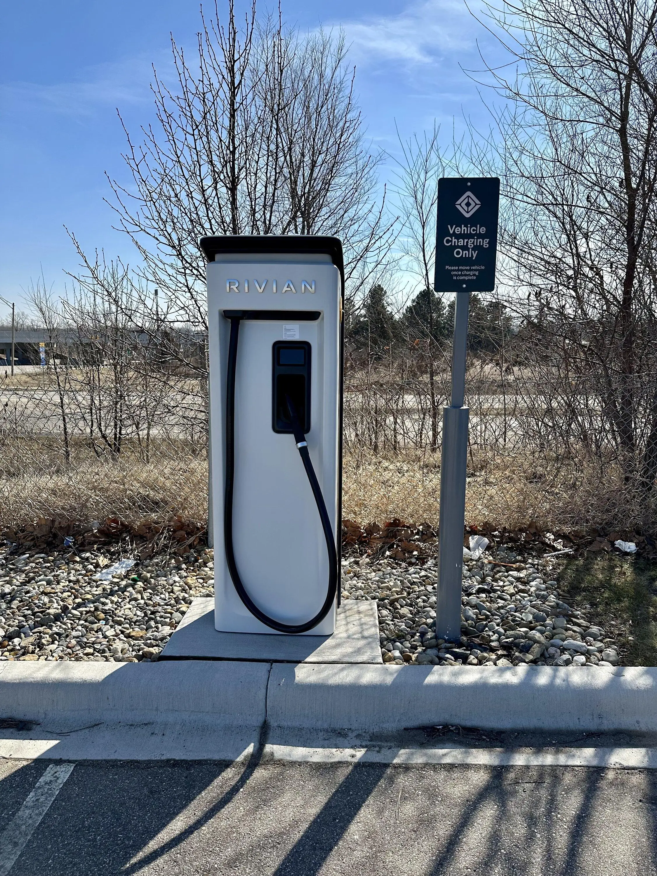 Rivian R1T R1S RAN Rivian Charging Stations Locations Map via Google Maps IMG_1288