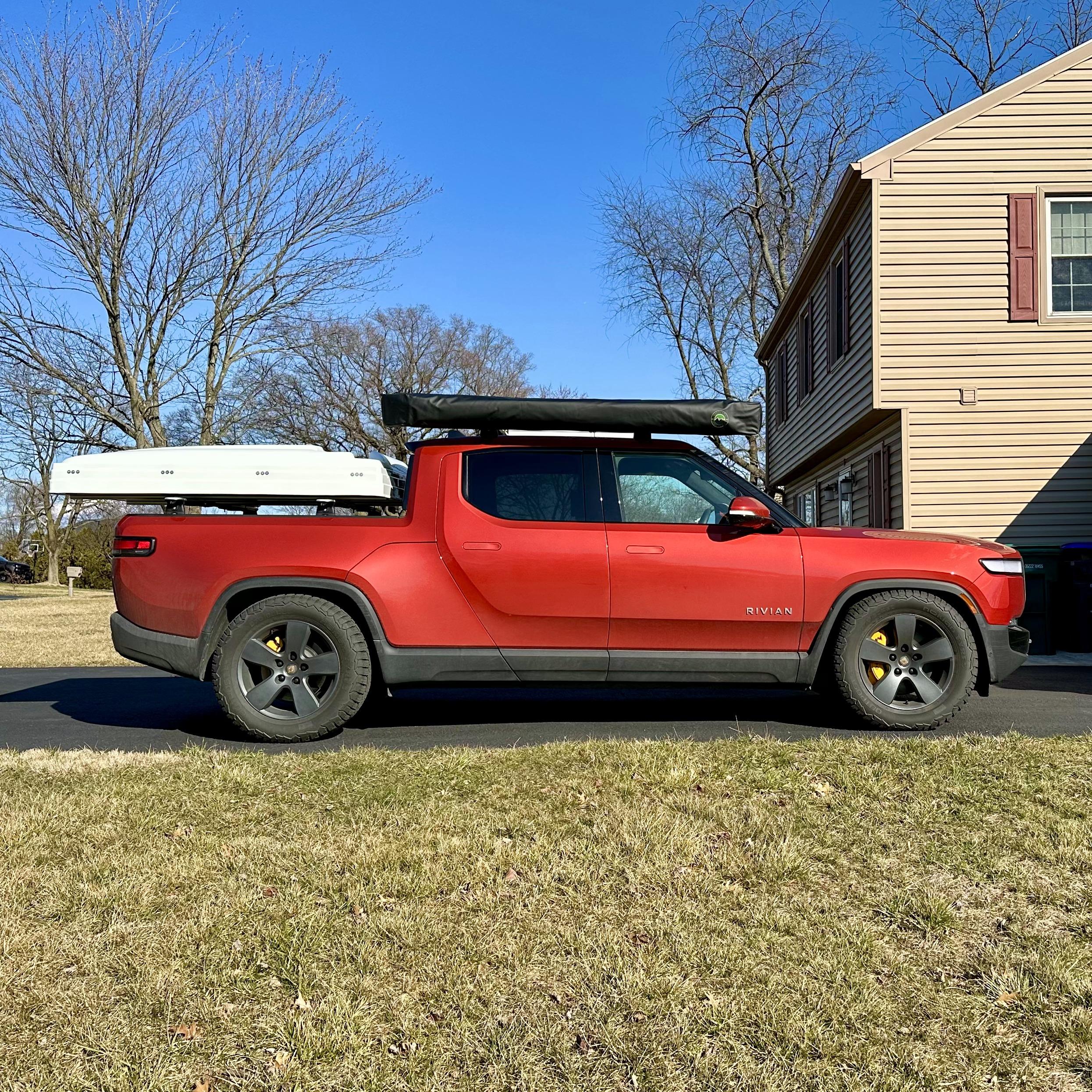 Rivian R1T R1S 270 Awnings on R1T - Whatcha got? 20230226_194431625_iOS