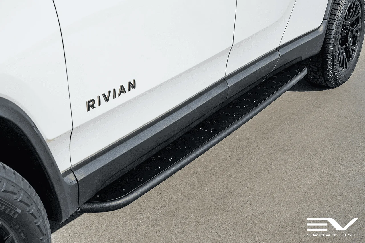 Rivian R1T R1S EV Sportline RMAXX Running Boards Installed on R1T Today! - Review / Feedback / Photos 1677725444765