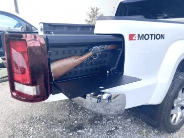 Rivian R1T R1S Reclaiming empty powered tonneau cover space 1677790042237
